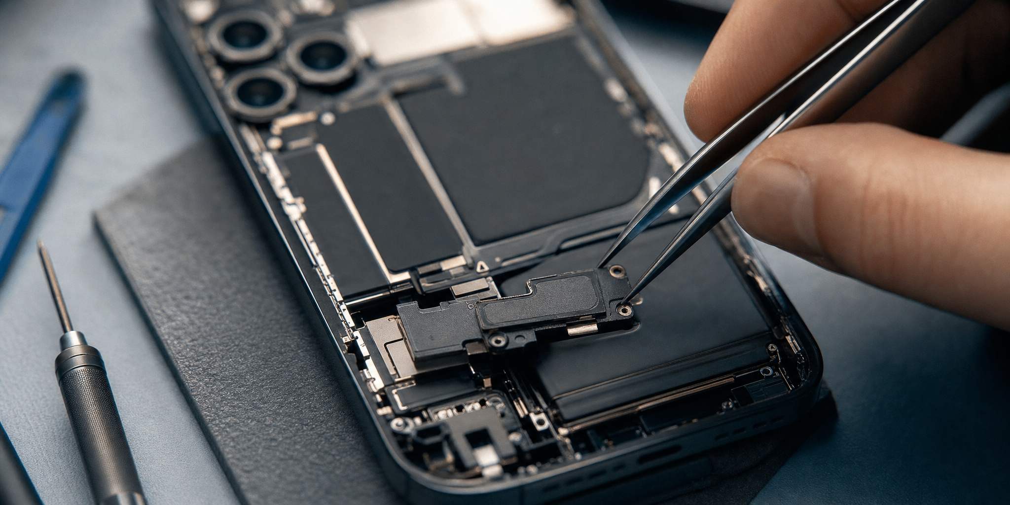Réparation et remplacement de haut-parleur sur iPhone 16 Pro à Villeneuve-d'Ascq : Solutions et Guide Expert
