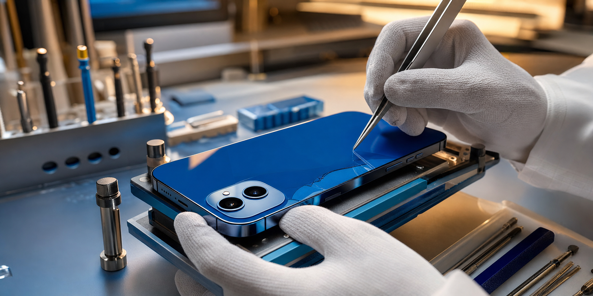 Réparation et Changement de Vitre Arrière iPhone 14 à Lambersart : Expertise et Précision