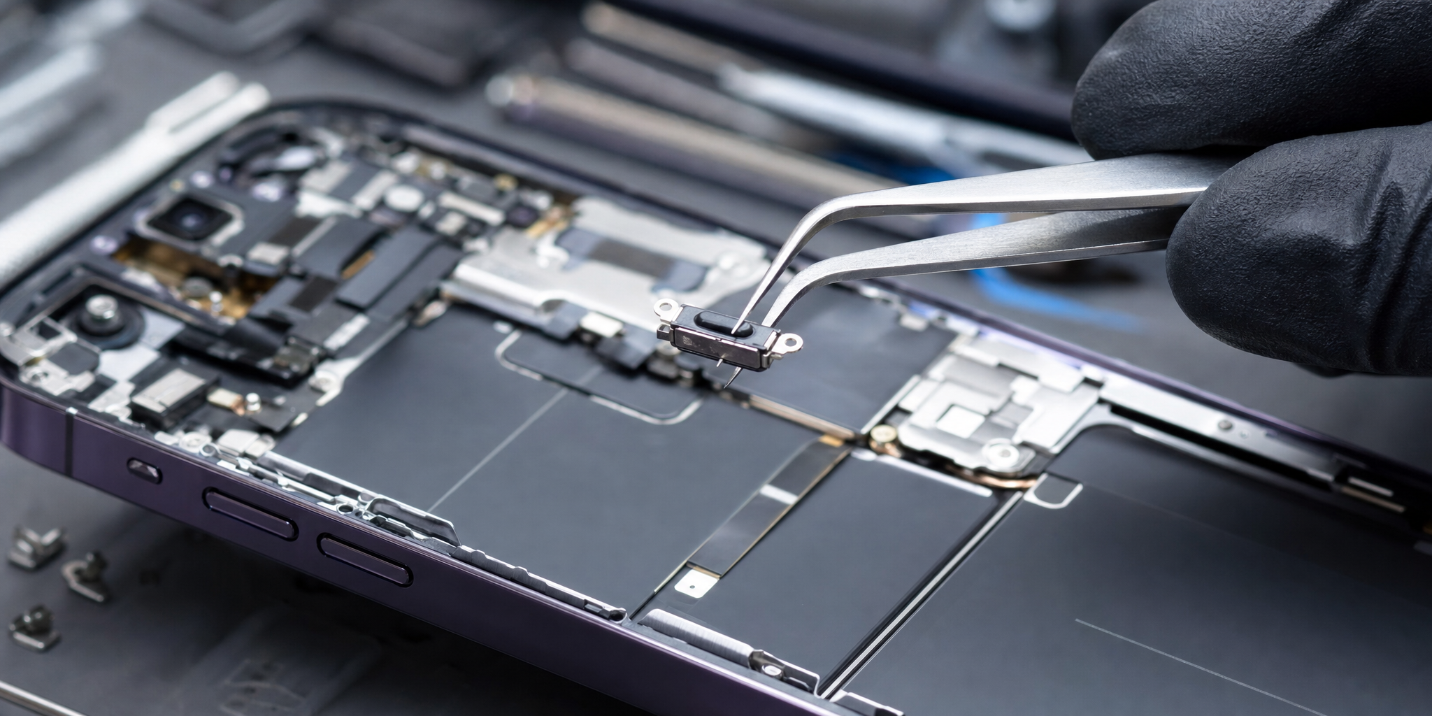 Réparation du bouton Power sur iPhone 14 Pro : Diagnostic et Solutions à Lille Centre