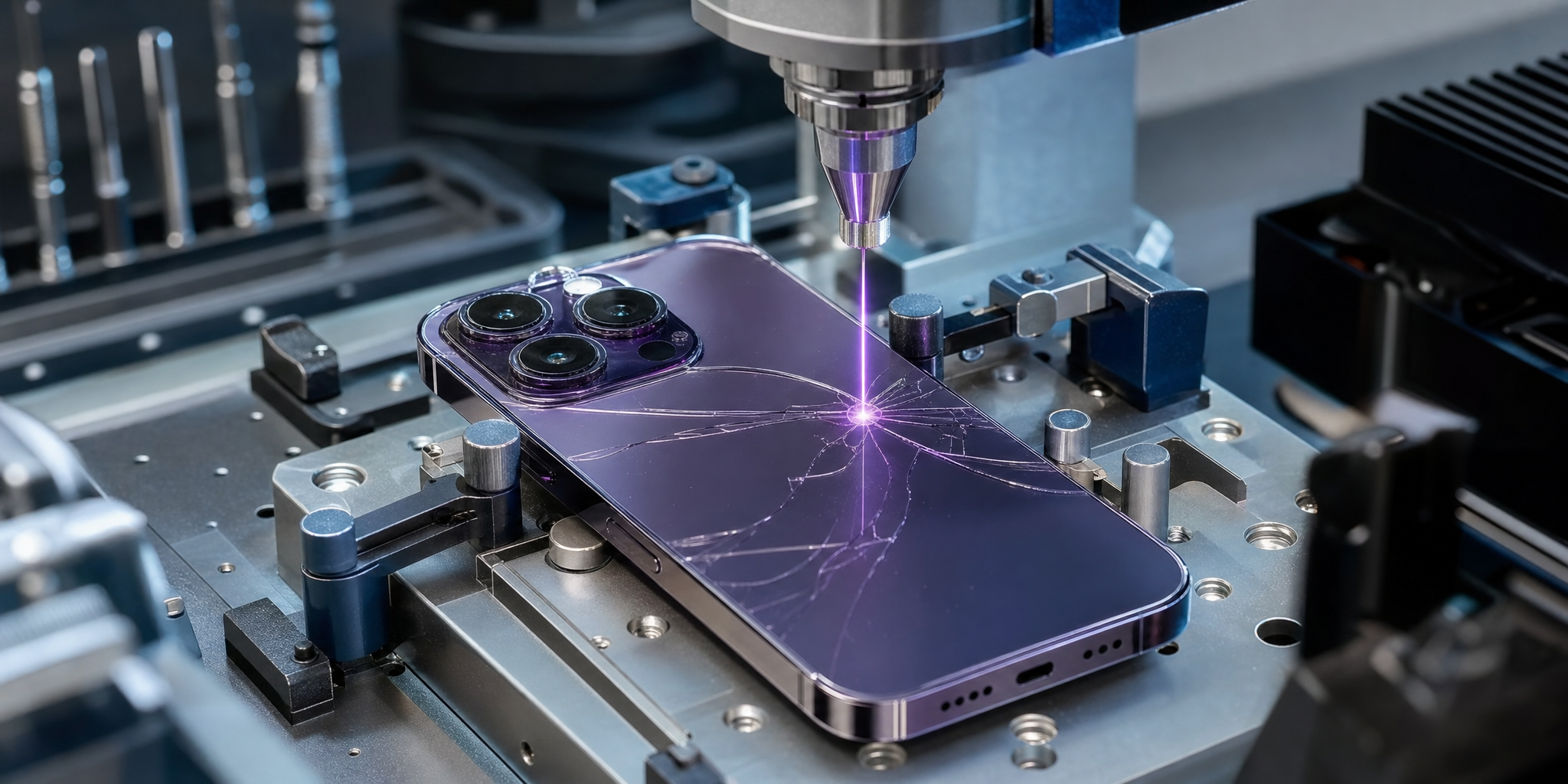 Réparation et Changement de Vitre Arrière iPhone 14 Pro à Lambersart