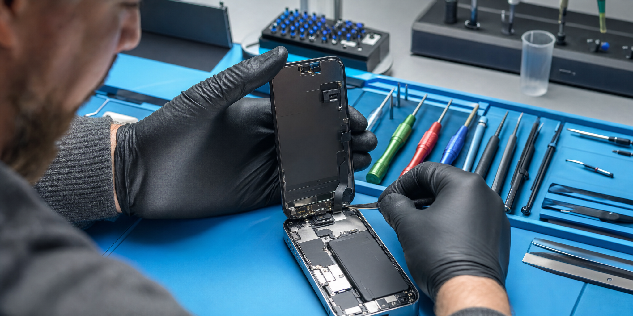 Réparation écran cassé sur iPhone 16 à Villeneuve-d'Ascq : expertise et rapidité