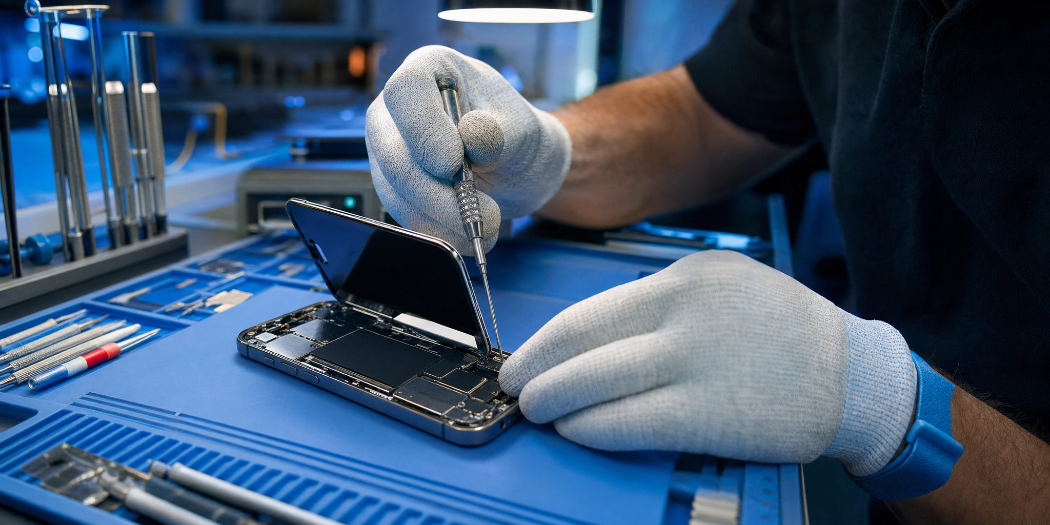 Réparation et changement d'écran iPhone 16 à Villeneuve-d'Ascq : L'expertise Mobile House