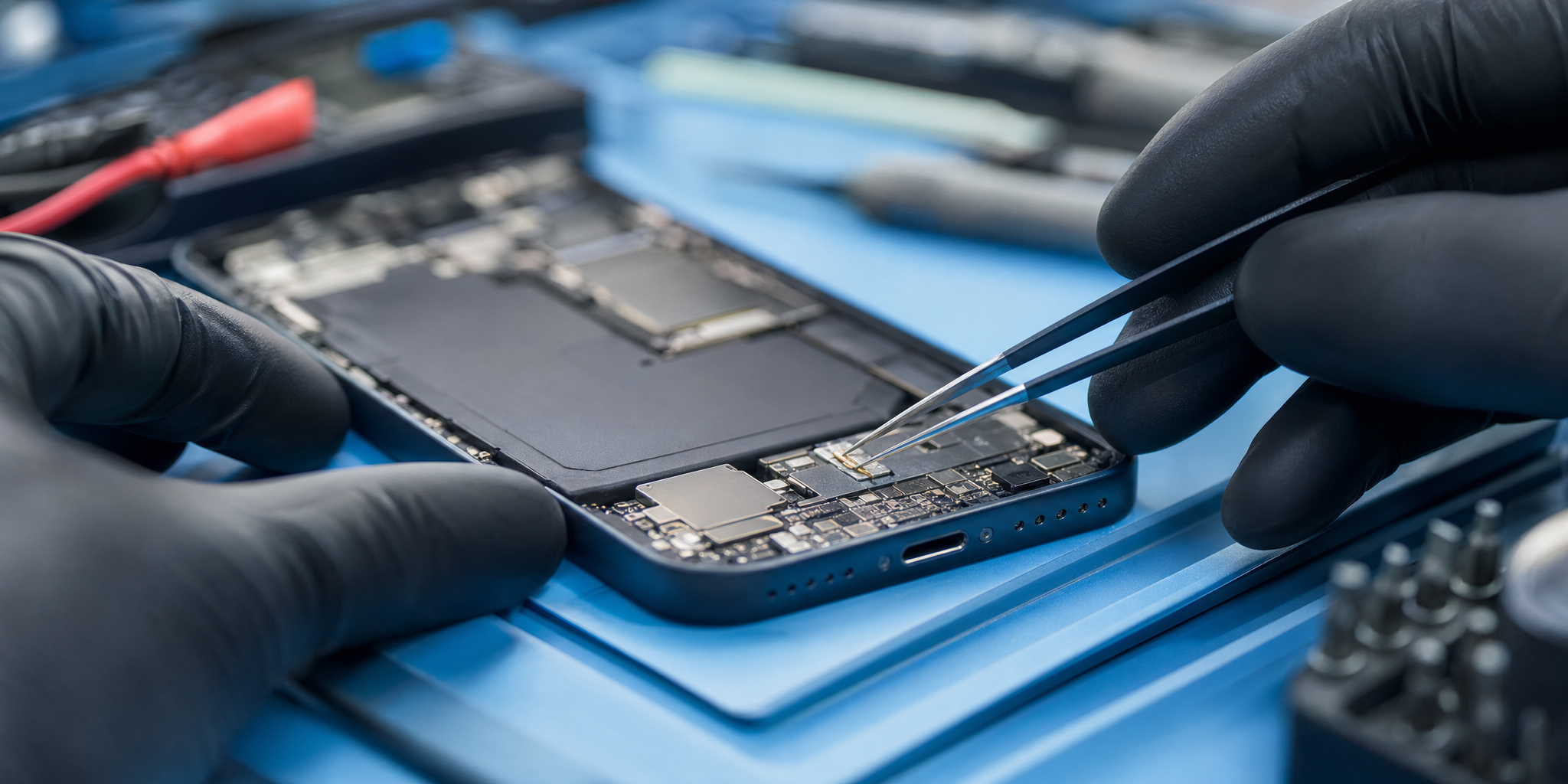Réparation et Changement du Connecteur de Charge iPhone 14 à Marcq-en-Barœul