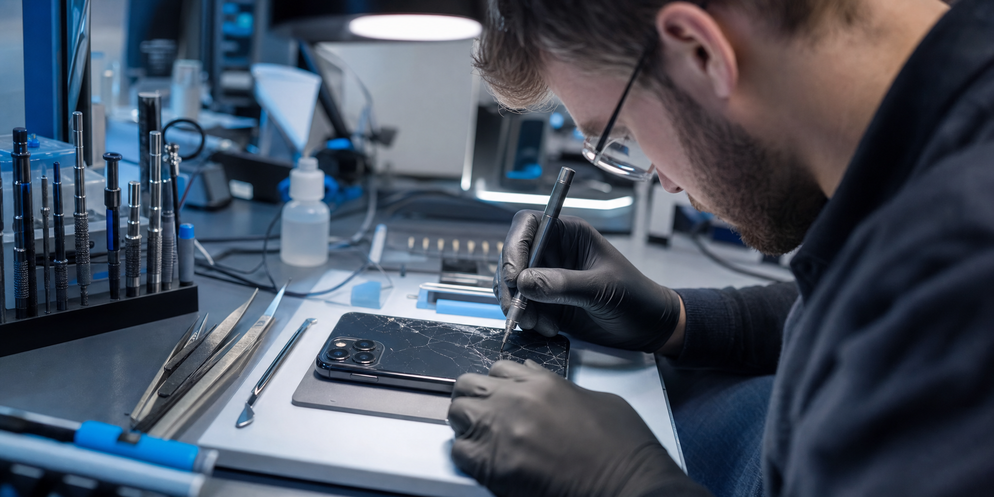 Réparation et changement de vitre arrière d'iPhone 16 à Lille Centre : l'expertise Mobile House