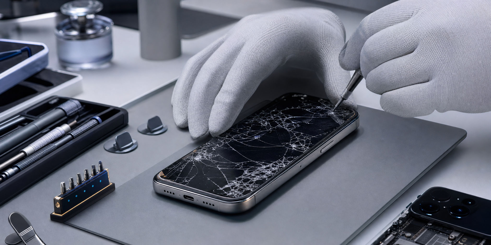 Réparation d'un écran cassé sur iPhone 15 Pro à Villeneuve-d'Ascq : Le guide expert