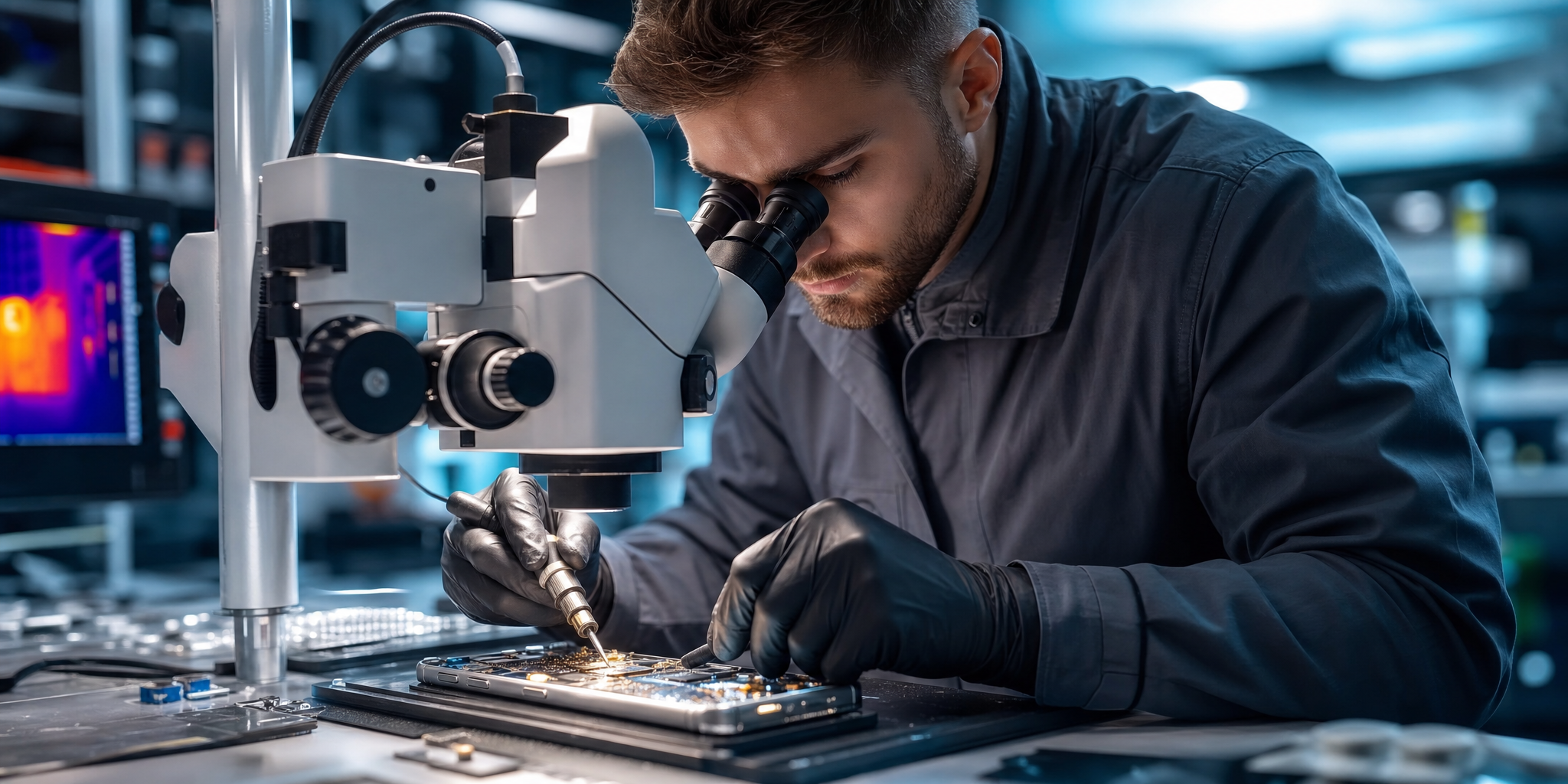 Réparation de la Carte Mère iPhone 15 Pro : Expertise Micro-Soudure à Gare Lille Flandres