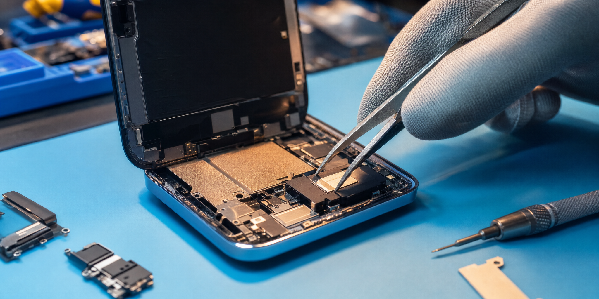 Réparation et Remplacement du Haut-Parleur iPhone 14 à Wazemmes (Ref: 33136)