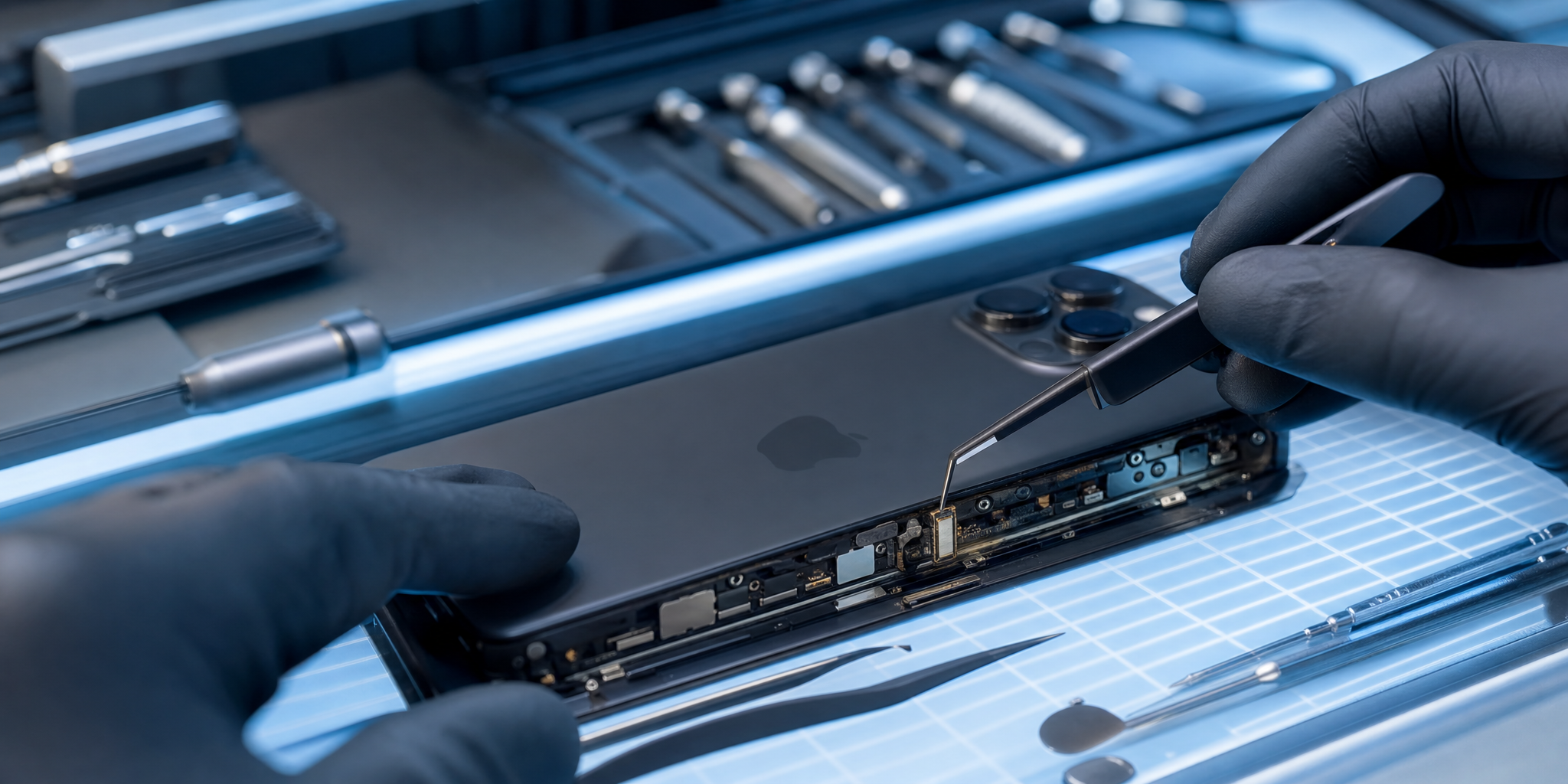 Réparation du bouton Power sur iPhone 15 Pro à Roubaix : Diagnostic et Solutions