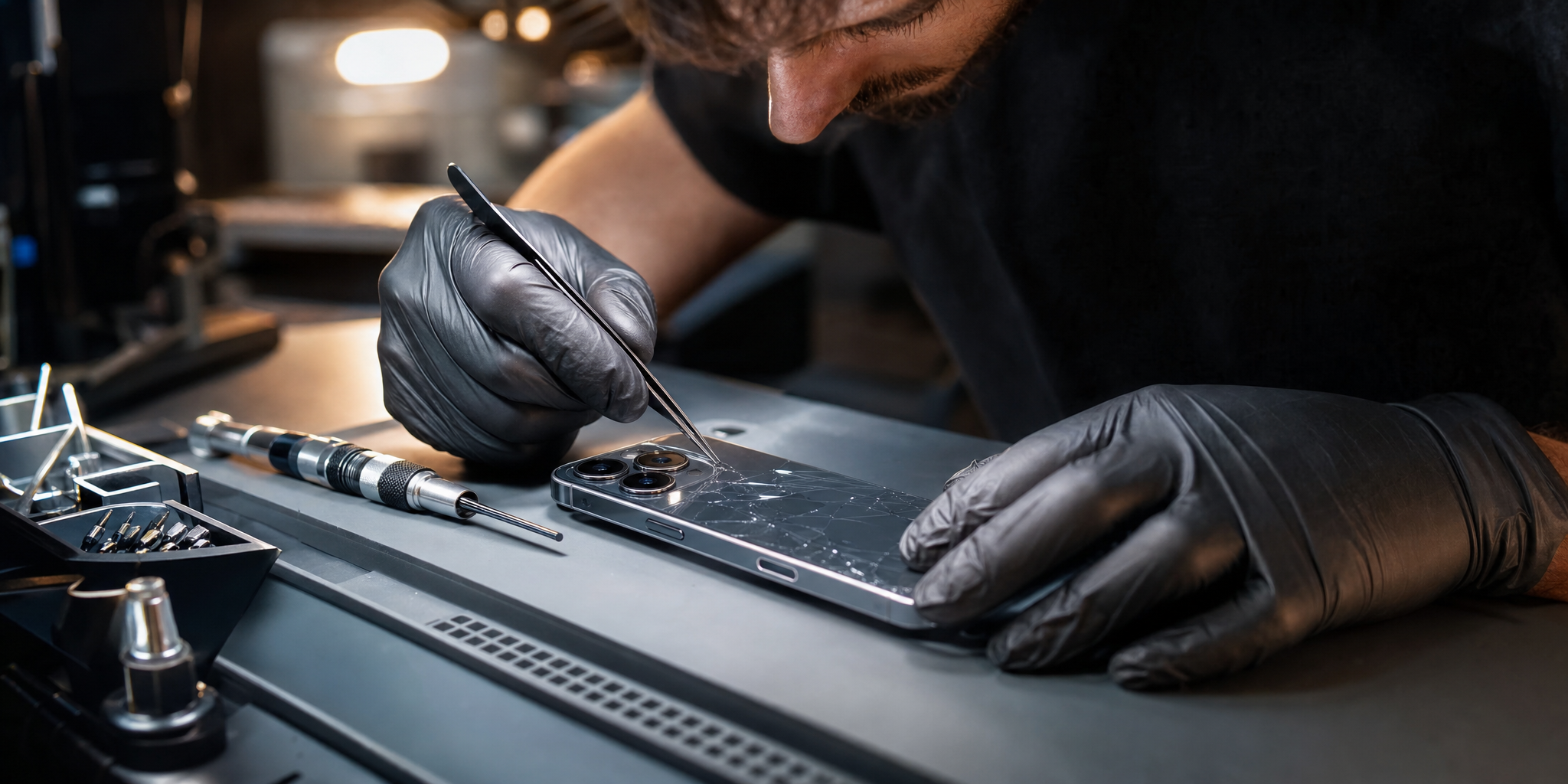 Réparation et remplacement de vitre arrière iPhone 16 à Villeneuve-d'Ascq : L'expertise Mobile House