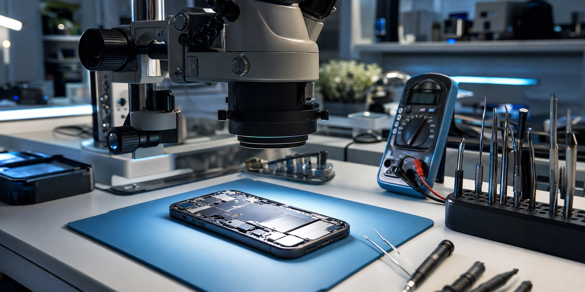 Réparation de la Carte Mère sur iPhone 16 Pro : L'Expertise Micro-Soudure Mobile House