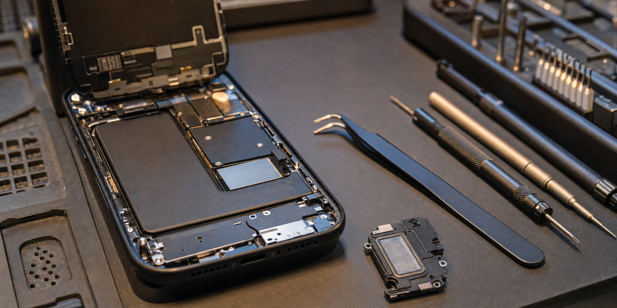 Remplacement du haut-parleur iPhone 15 : Diagnostic et réparation professionnelle