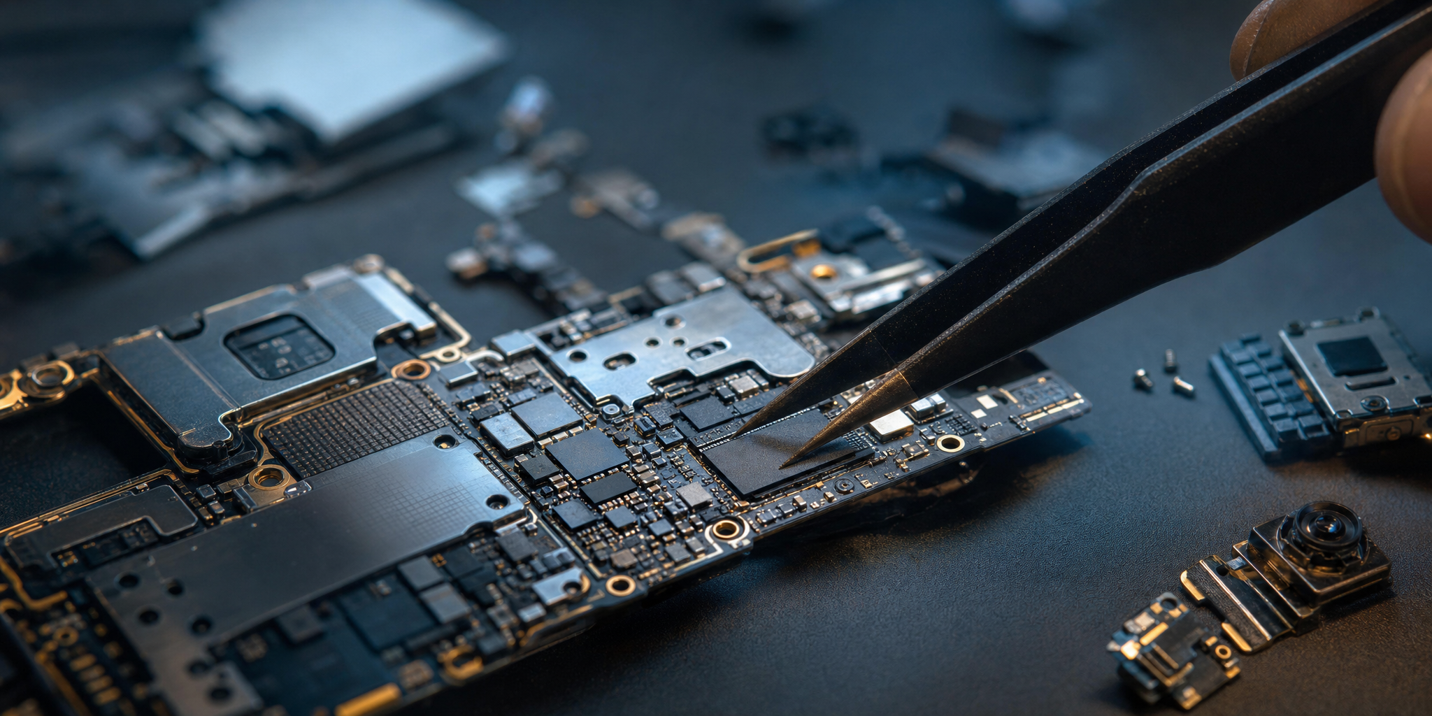 Désoxydation d'un iPhone 14 Pro : Comment sauver un smartphone tombé dans l'eau ?