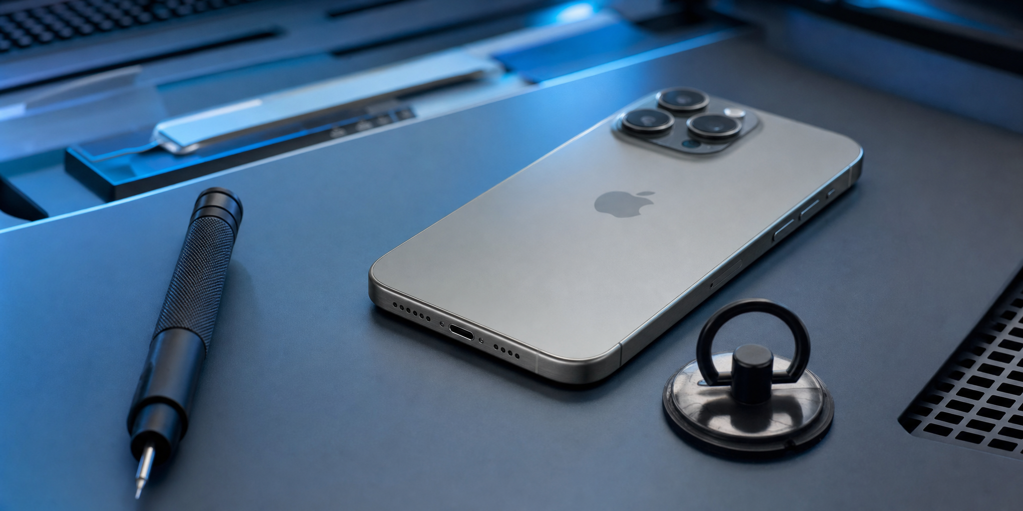 Express iPhone 15 Pro : changement de vitre arrière en Lille Centre par nos experts