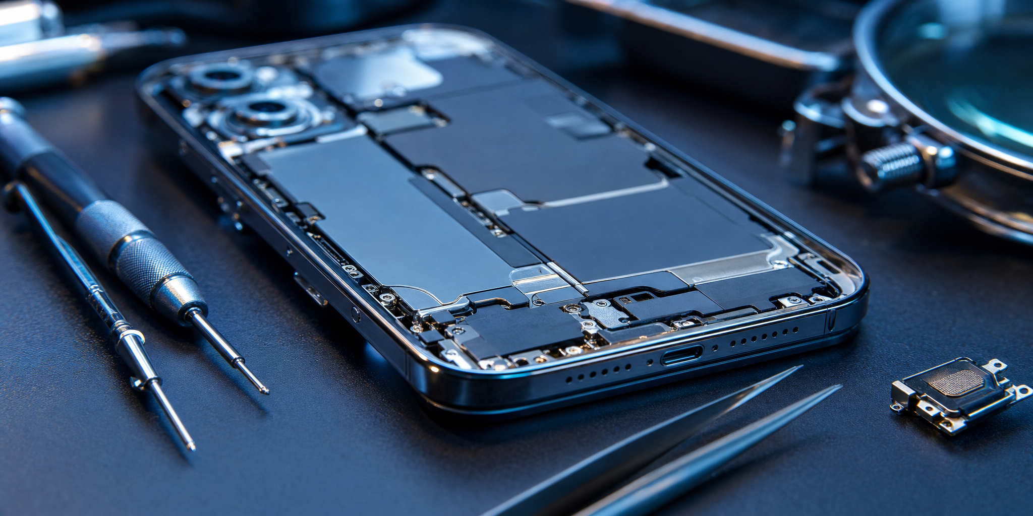 Express iPhone 16 Pro : remplacement haut-parleur en Lille Centre par nos experts