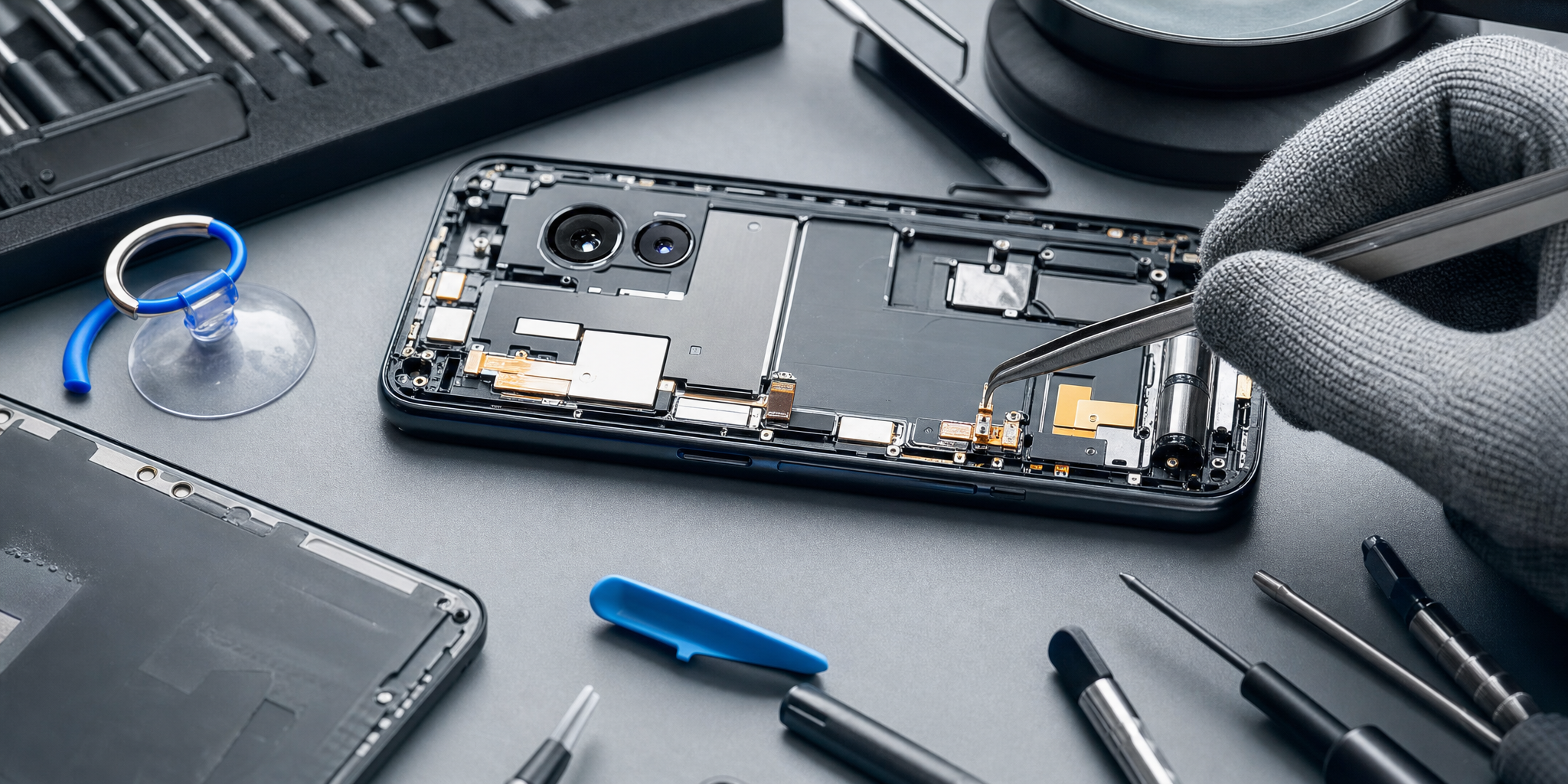 Rapide iPhone 17 : réparation bouton power à Loos par nos experts