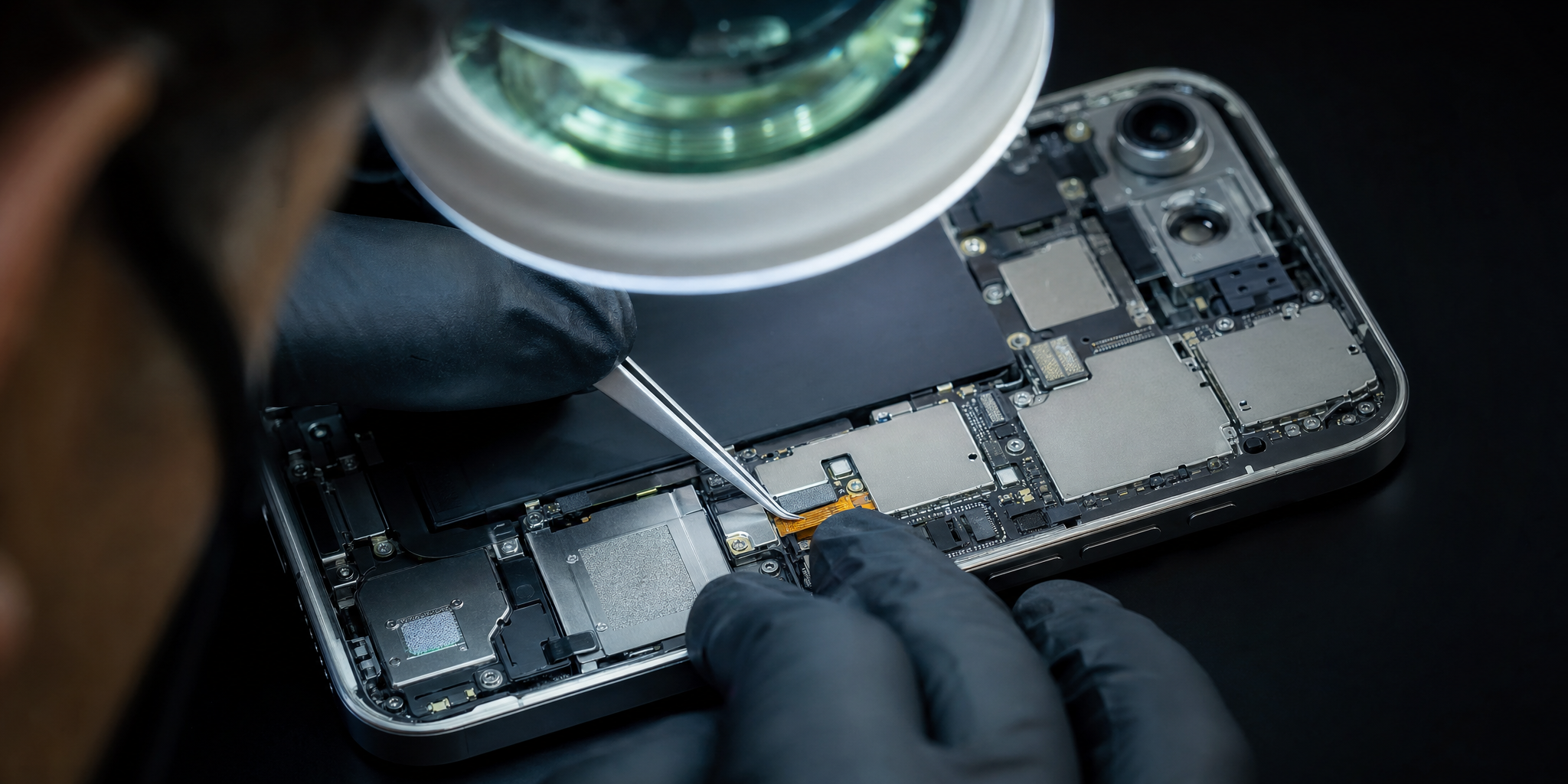Premium iPhone 17 : Changement de la Nappe Volume à Loos par nos Experts