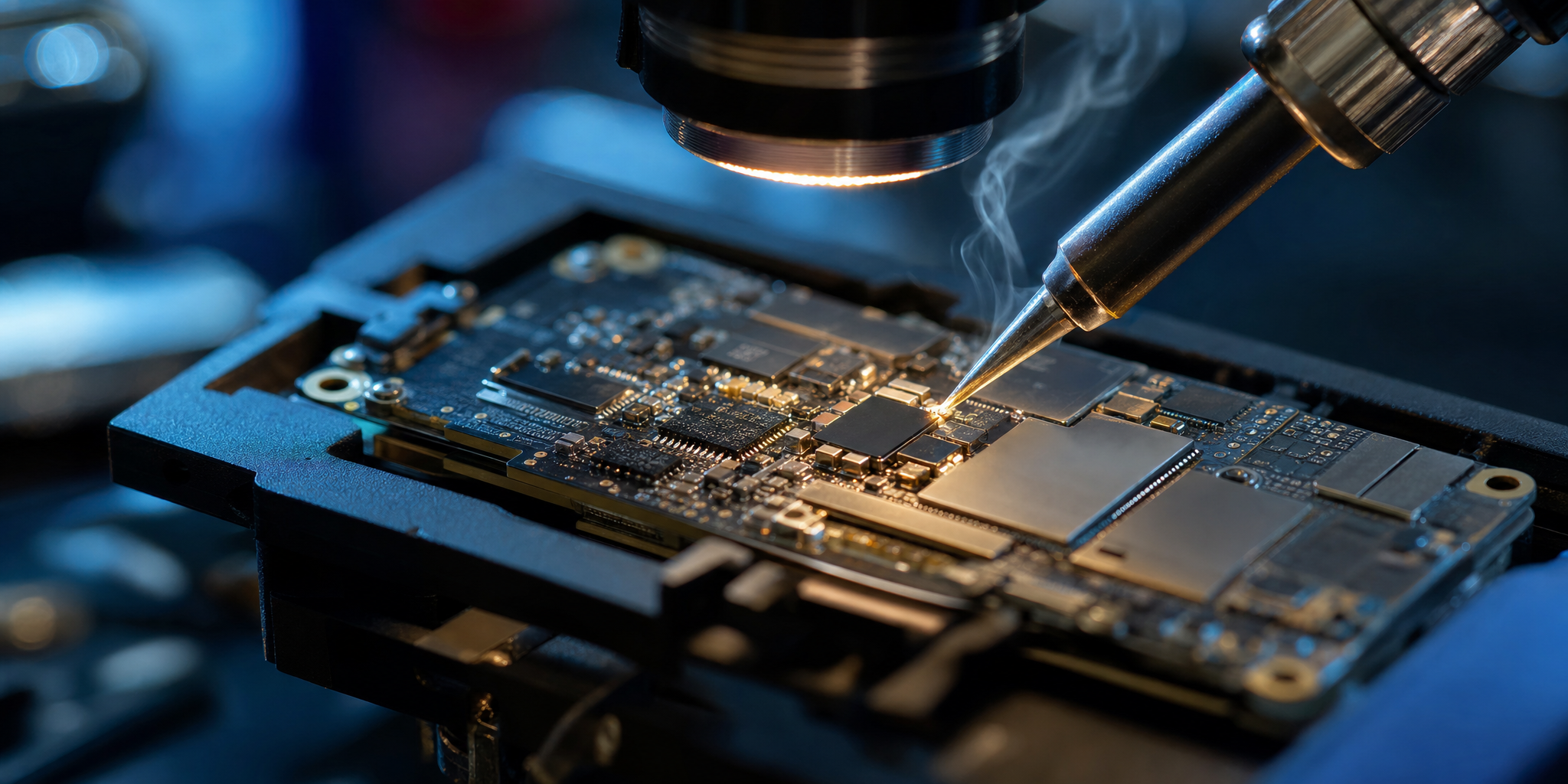 Dépannage iPhone 13 Pro : L’art de la micro-soudure rapide à Loos