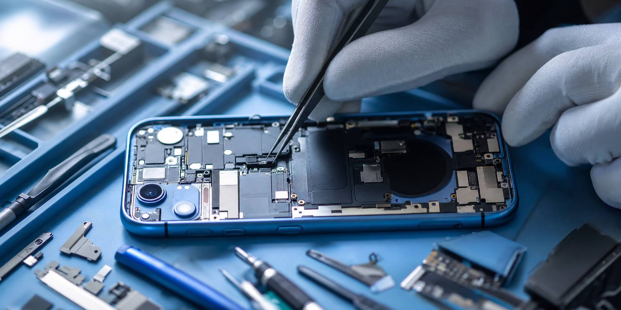 Réparation et remplacement du châssis de l’iPhone 15 à Hellemmes : L’expertise Mobile House
