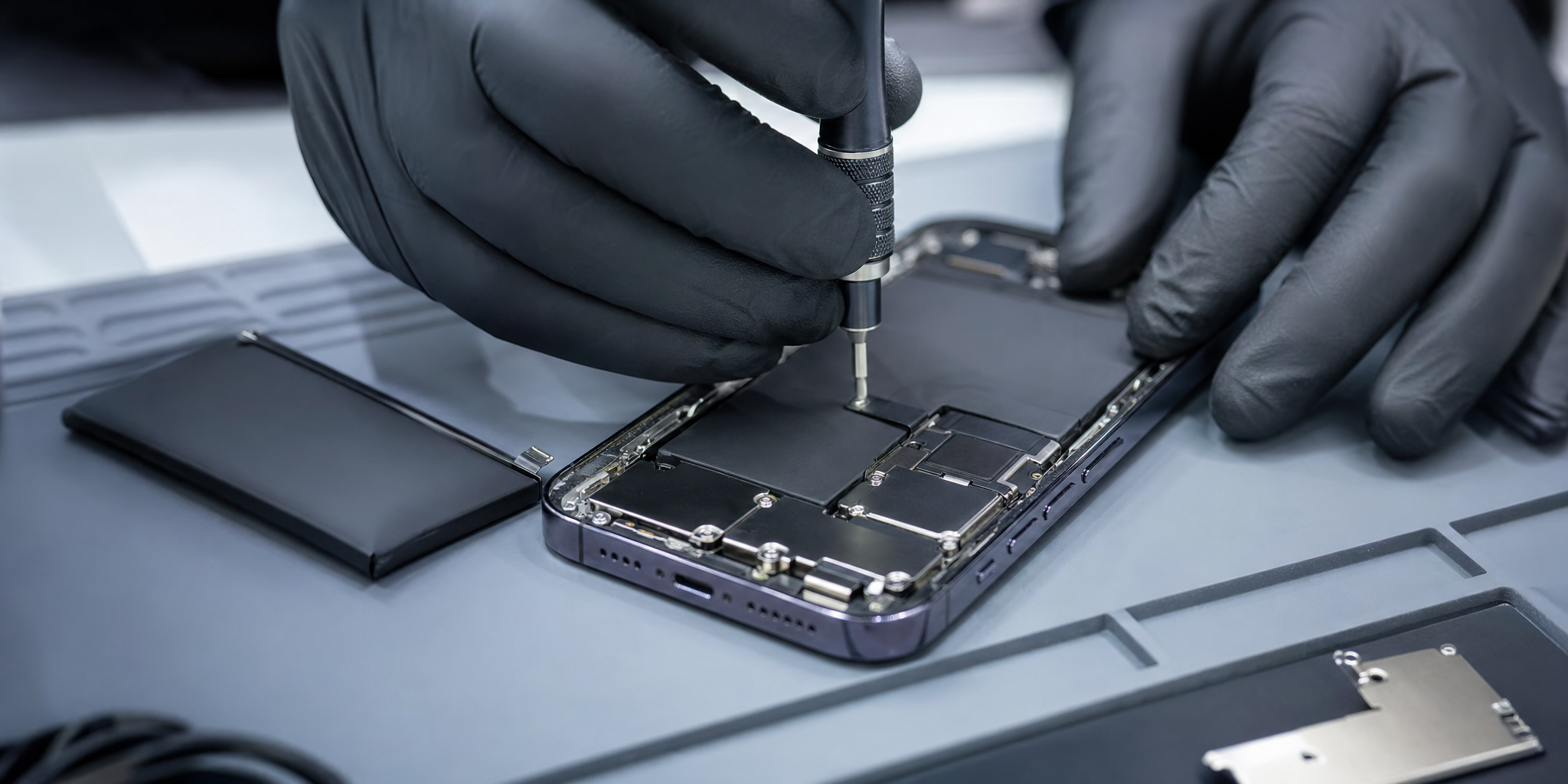 Dépannage iPhone 14 Pro : changement de batterie rapide à Lille Centre