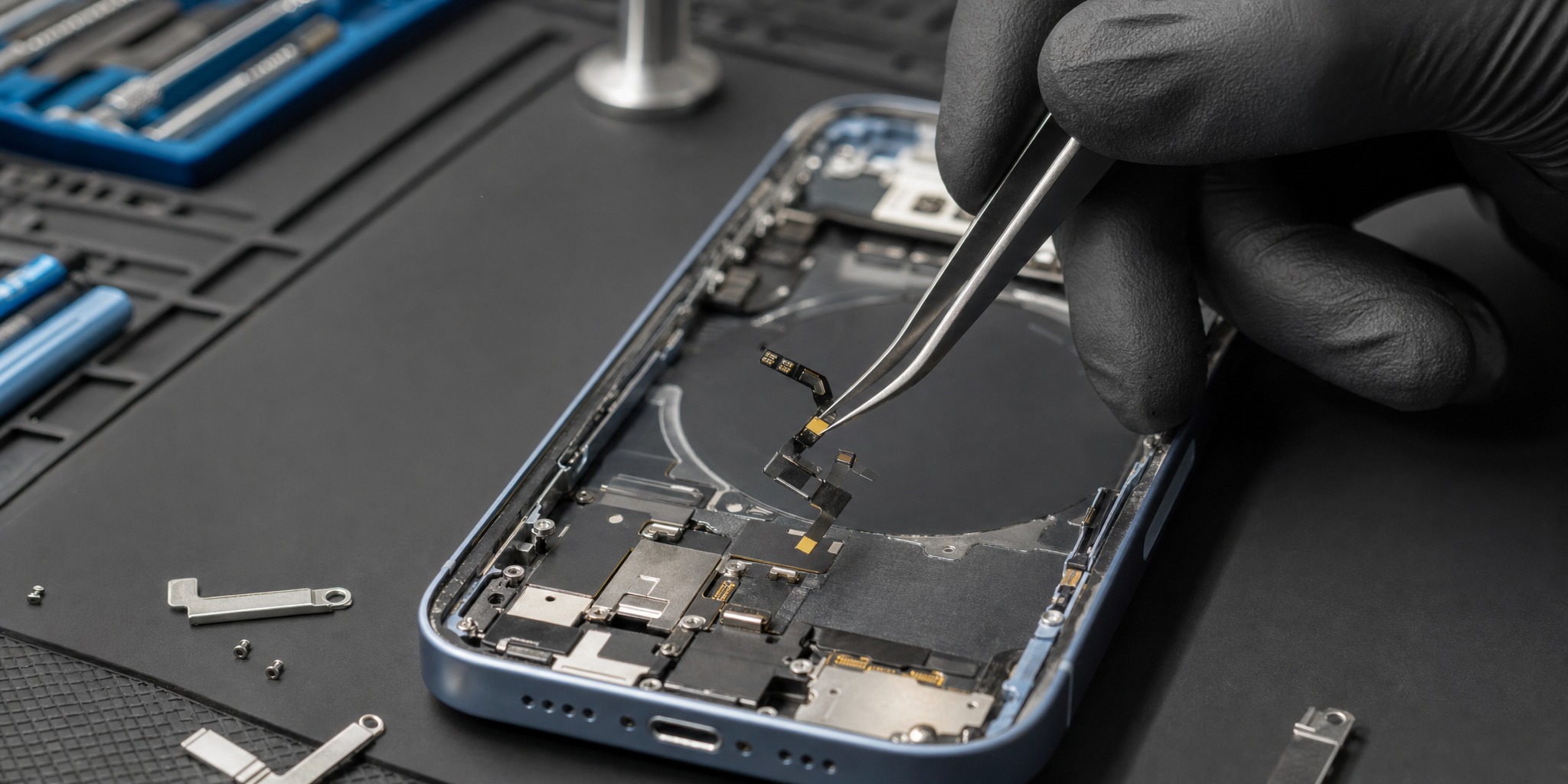 Réparation et Changement de la Nappe Volume iPhone 13 à Tourcoing : L'Expertise Mobile House