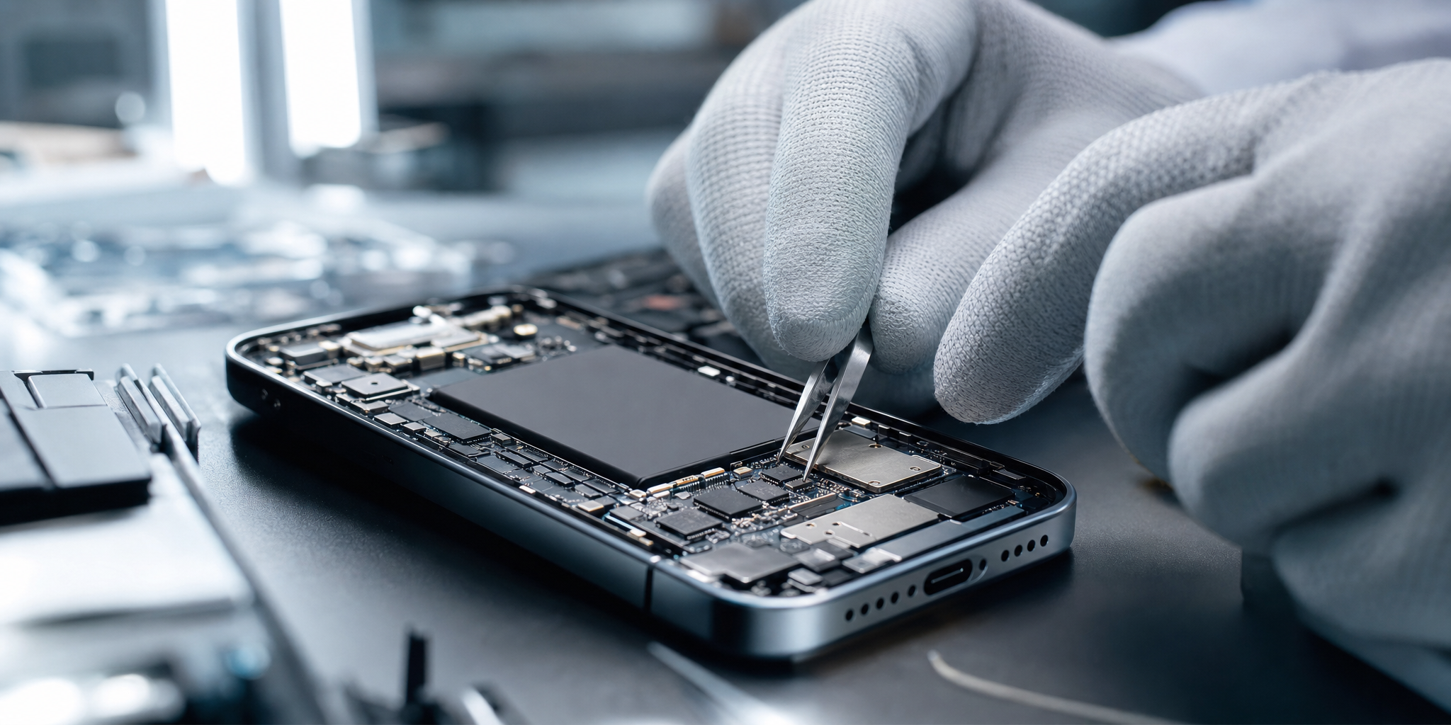 Dépannage iPhone 15 : Remplacement de Batterie Rapide à Hellemmes