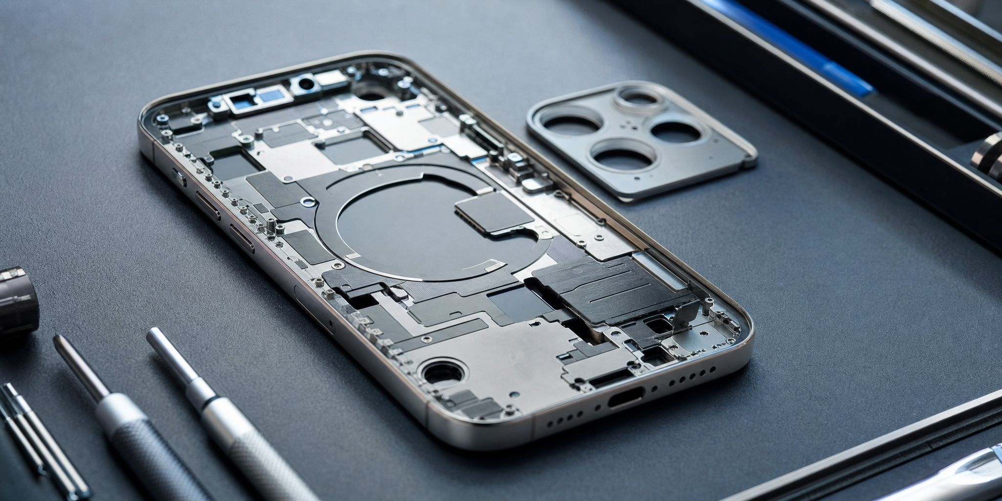 Dépannage iPhone 16 Pro : Remplacement Rapide de Châssis à Villeneuve-d'Ascq