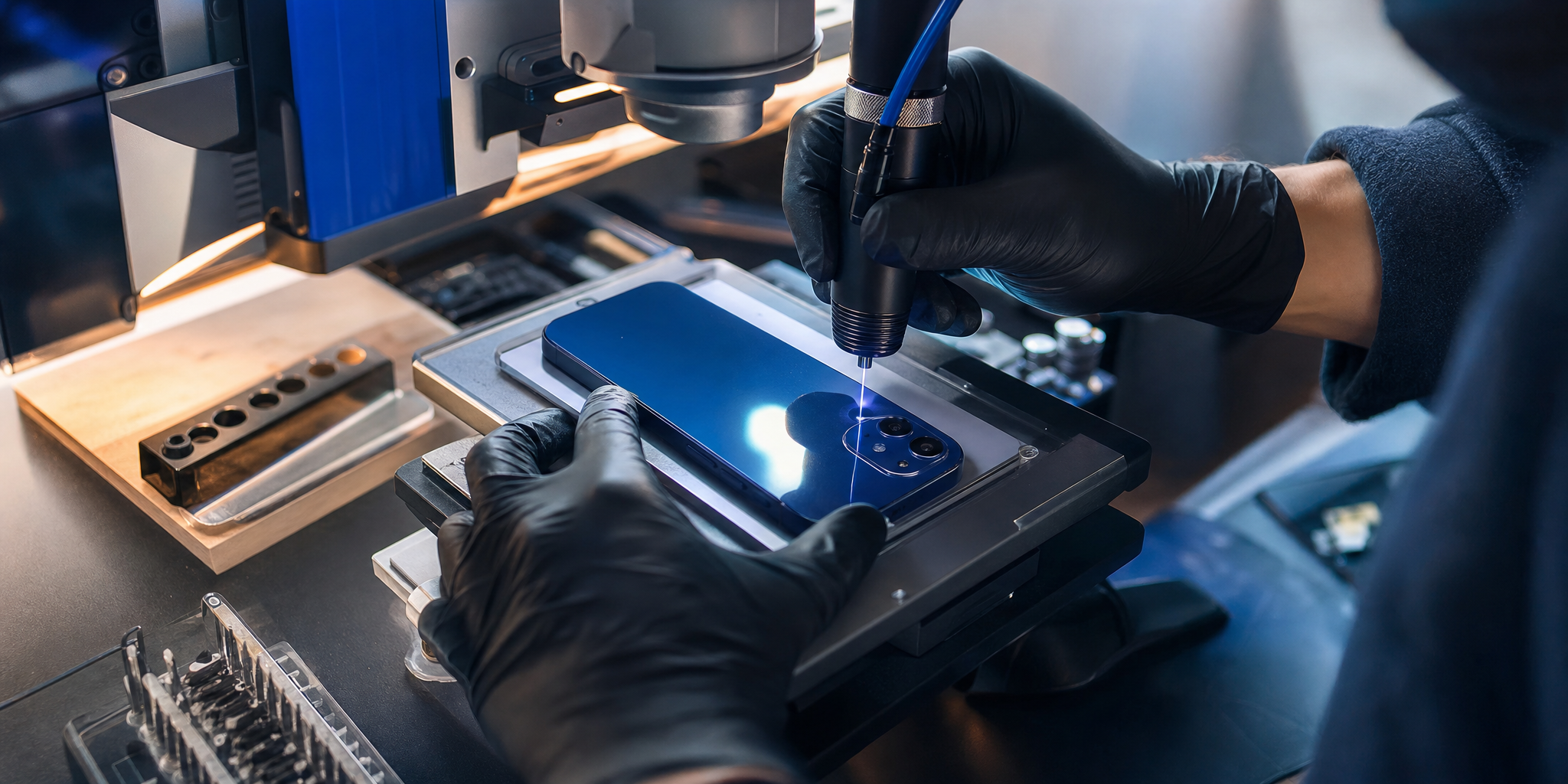 Expert iPhone 12 : Changement de Vitre Arrière à Lambersart