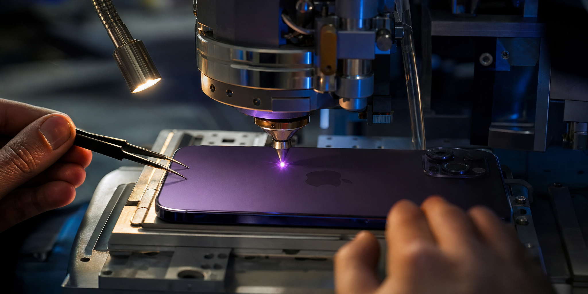 Dépannage iPhone 14 Pro : Changement de Vitre Arrière Rapide à Villeneuve-d'Ascq