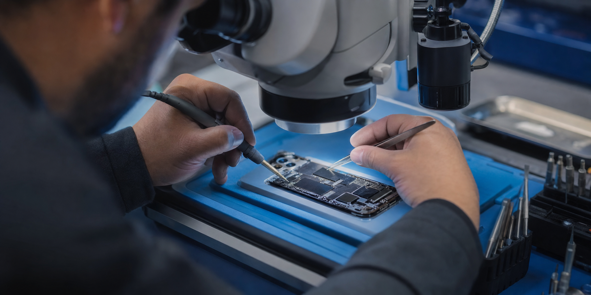 Réparation micro-soudure iPhone 18 Pro Max à Hellemmes : L'expertise Mobile House