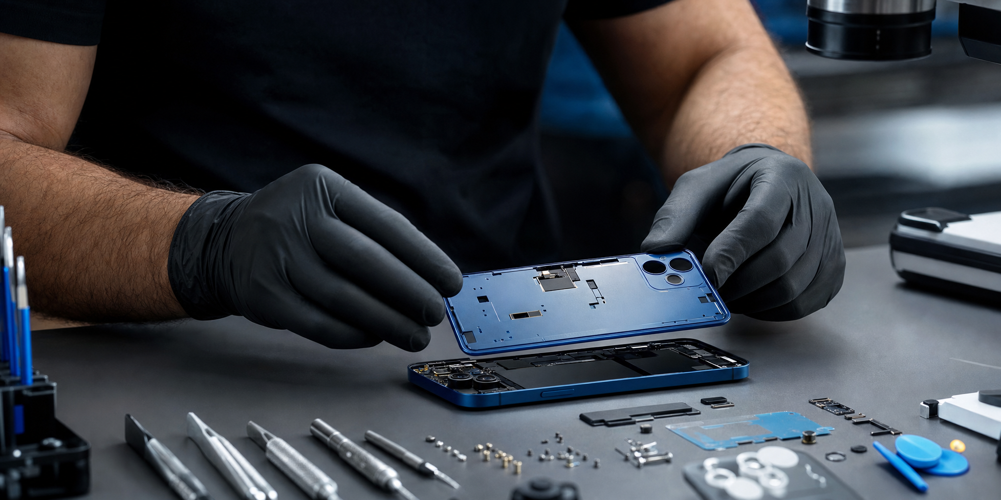 Remplacement du Châssis iPhone 12 : L'Expertise Express Mobile House à Lille Flandres
