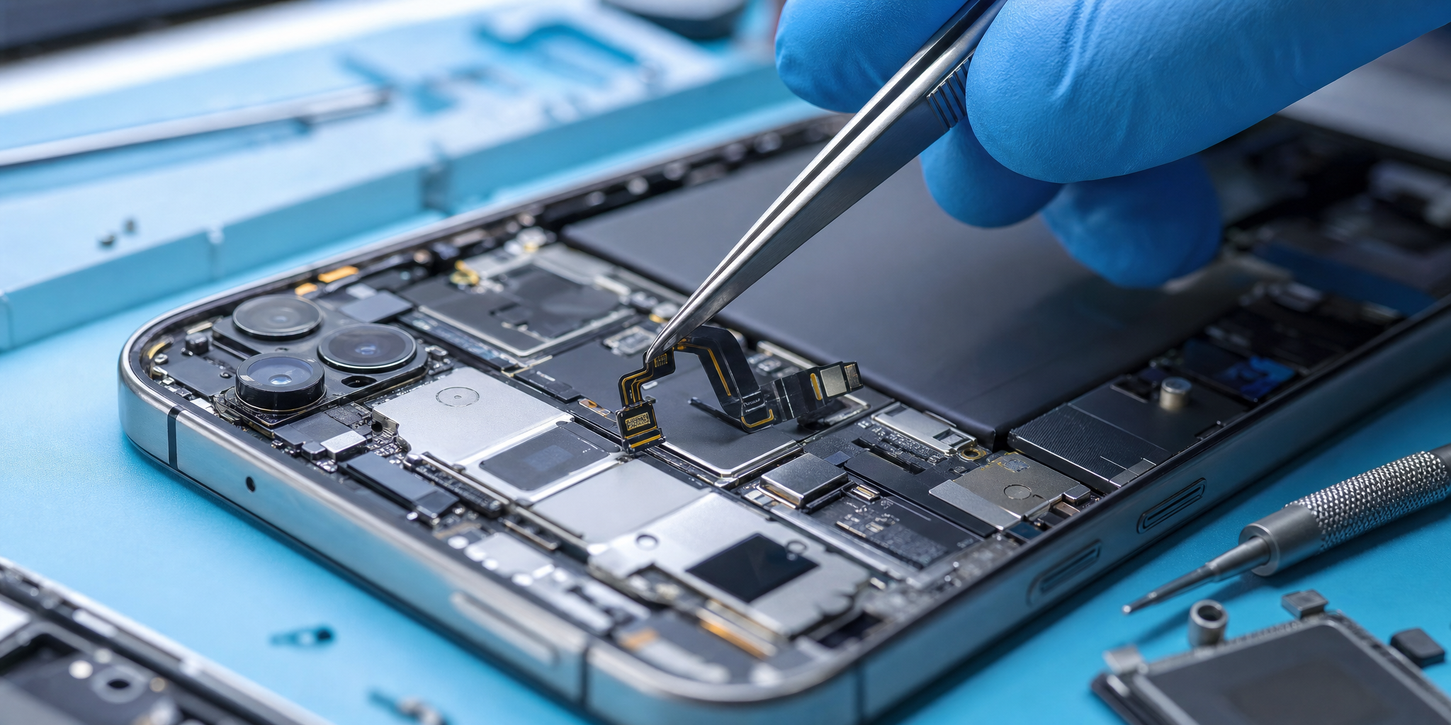 Dépannage iPhone 17 Pro : Changement Rapide de la Nappe Volume
