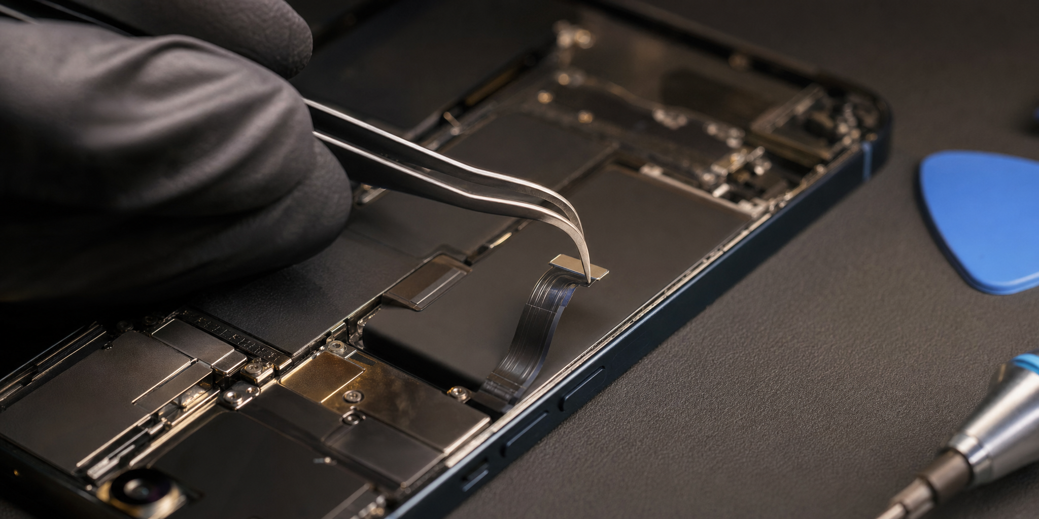 Express iPhone 12 : Changement de la Nappe Volume à Hellemmes par Mobile House
