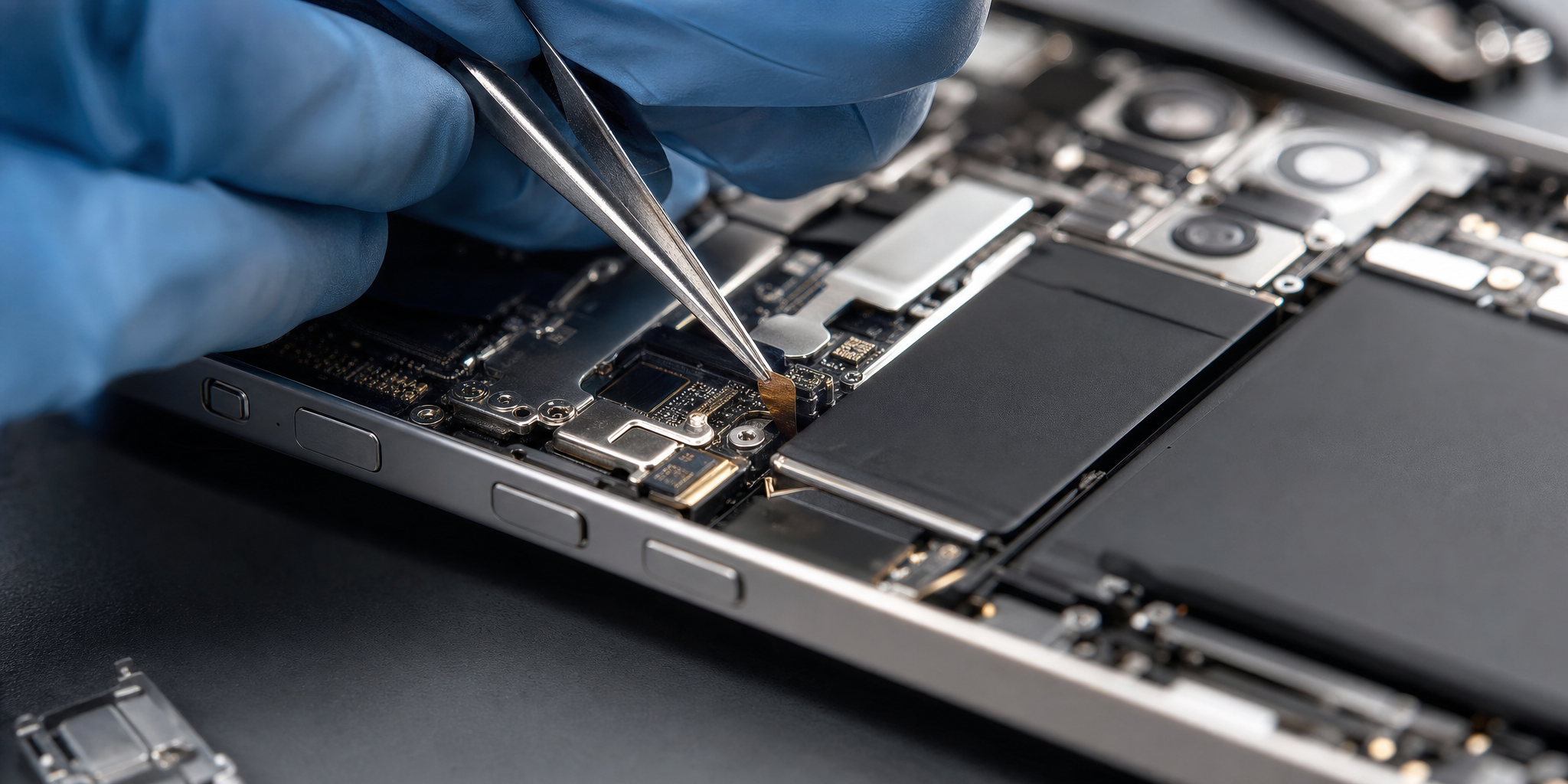 Réparation et changement de la nappe volume pour iPhone 18 : Diagnostic et intervention express