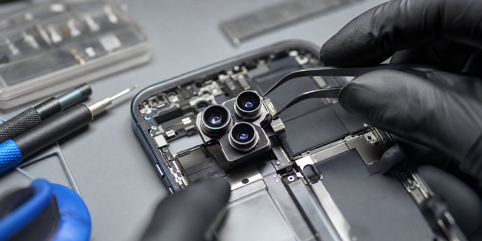 Changement Caméra Arrière iPhone 15 Pro : Expertise et Précision à Lambersart