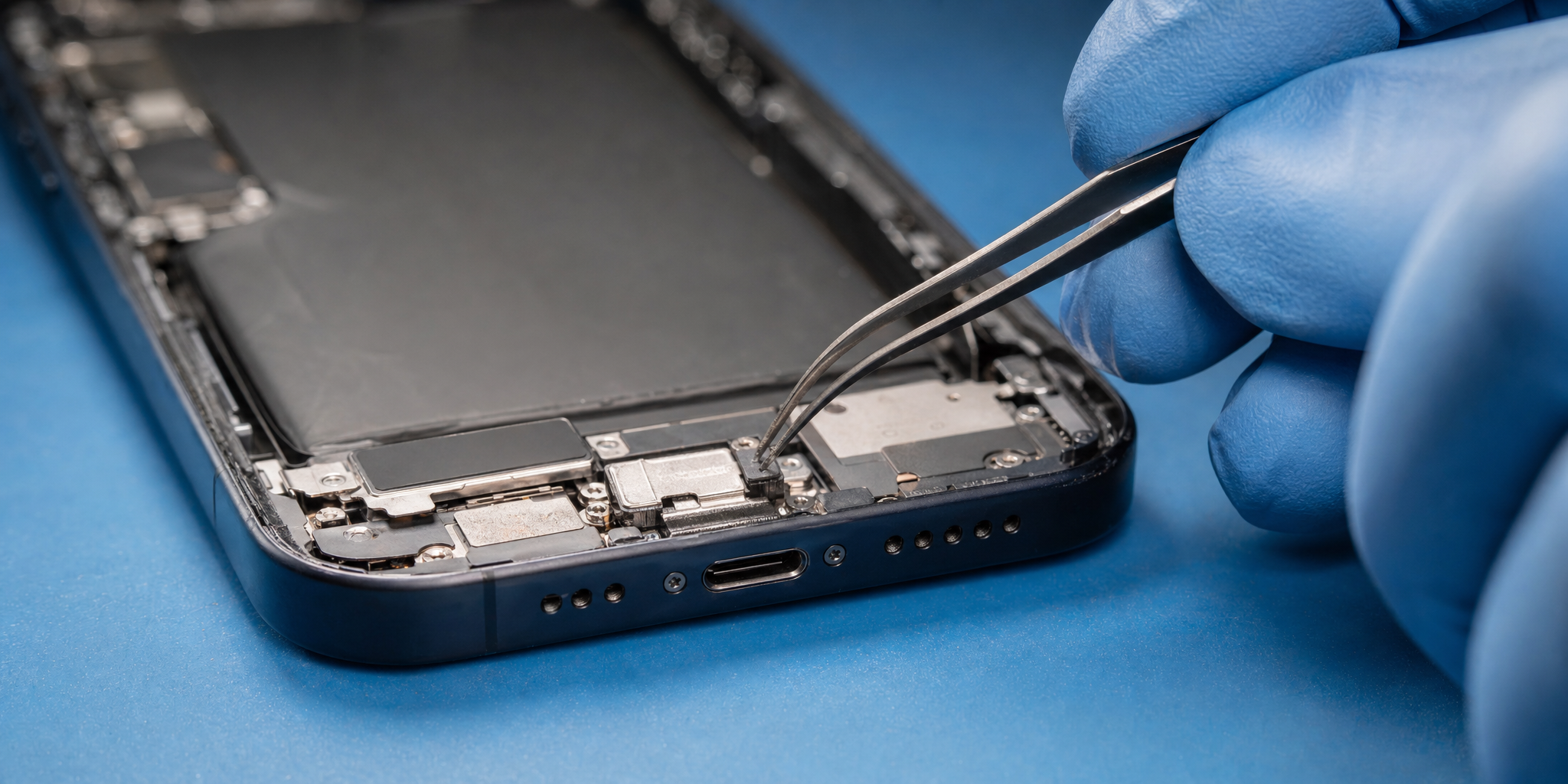 iPhone 16 : Changement Fiable du Connecteur de Charge par nos Experts