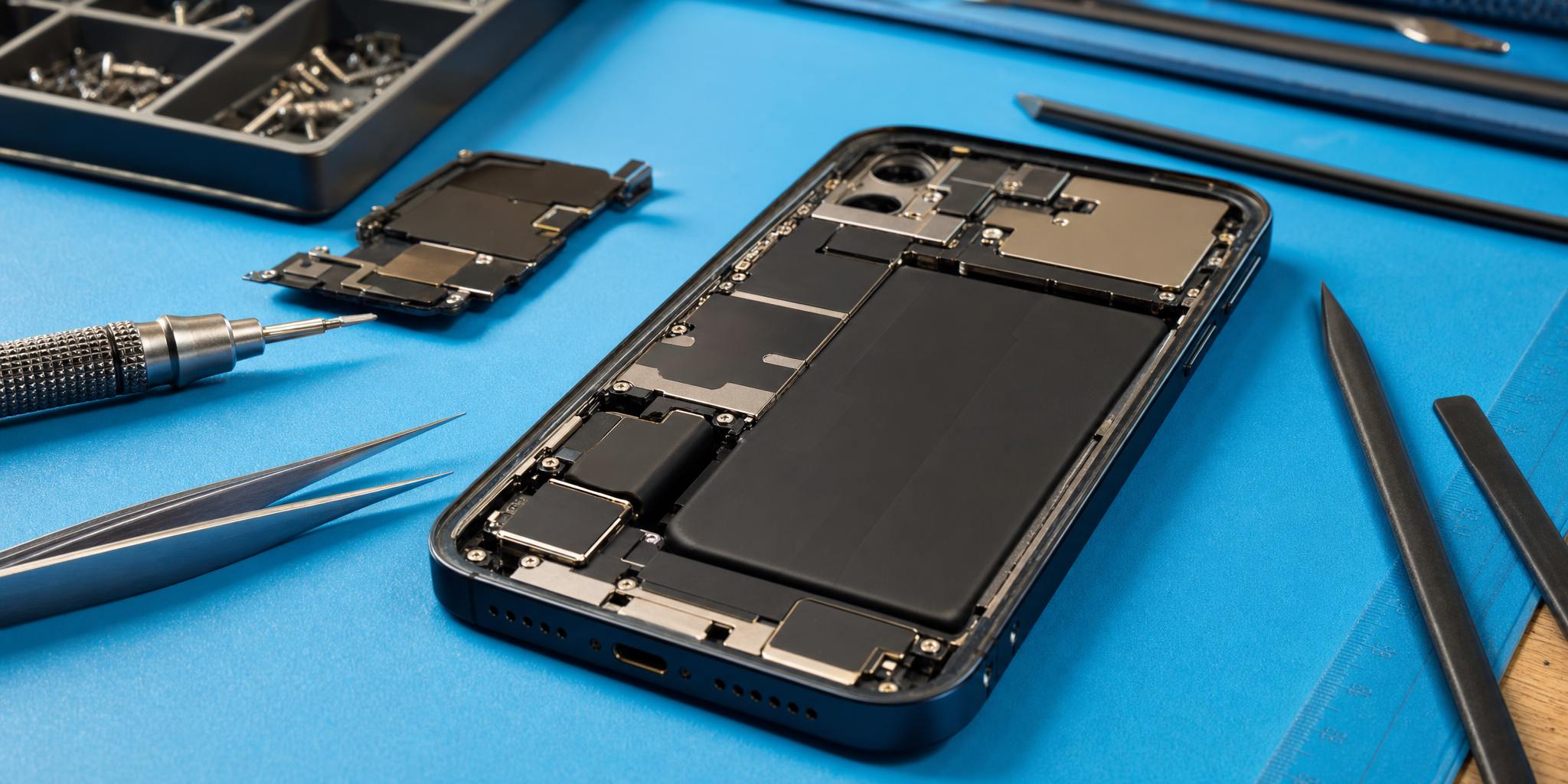 Urgent iPhone 14 Pro : Remplacement Haut-Parleur Express par nos Experts