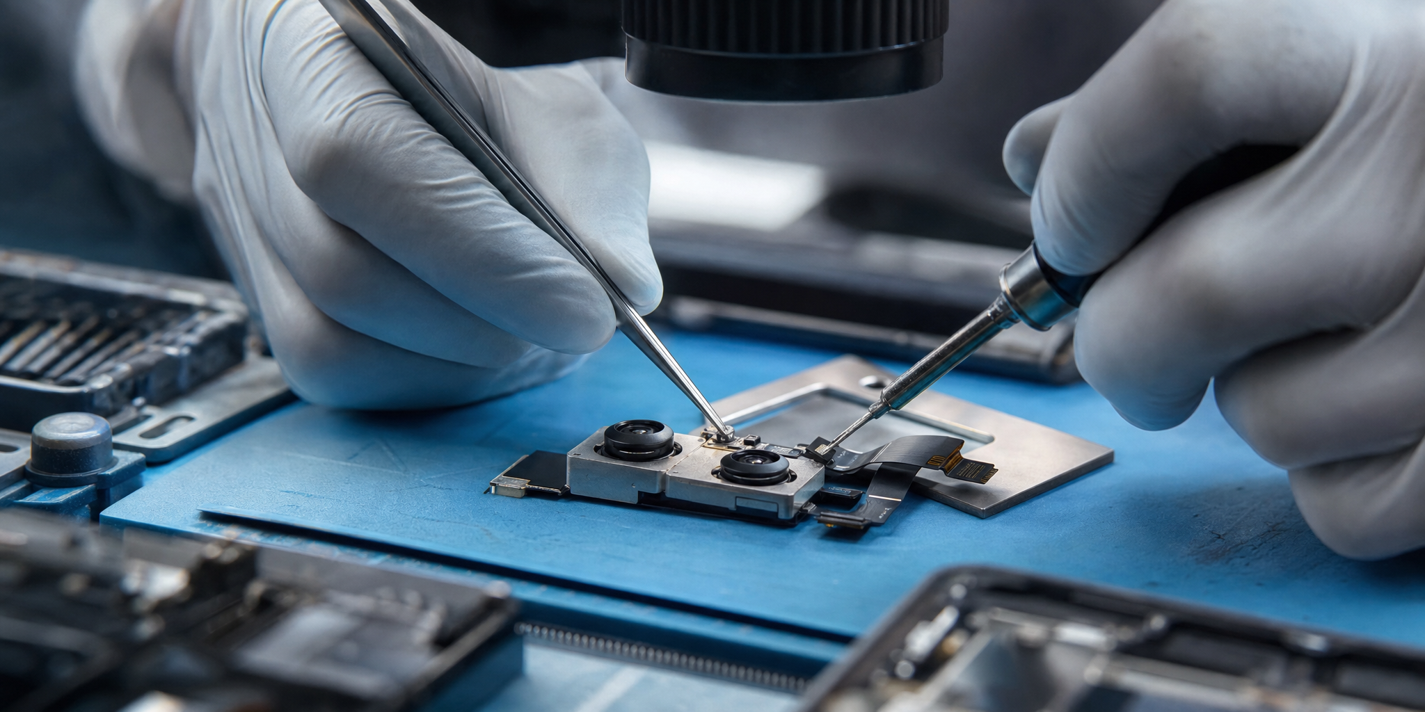 iPhone 15 Pro : Réparation experte du Face ID et diagnostic TrueDepth