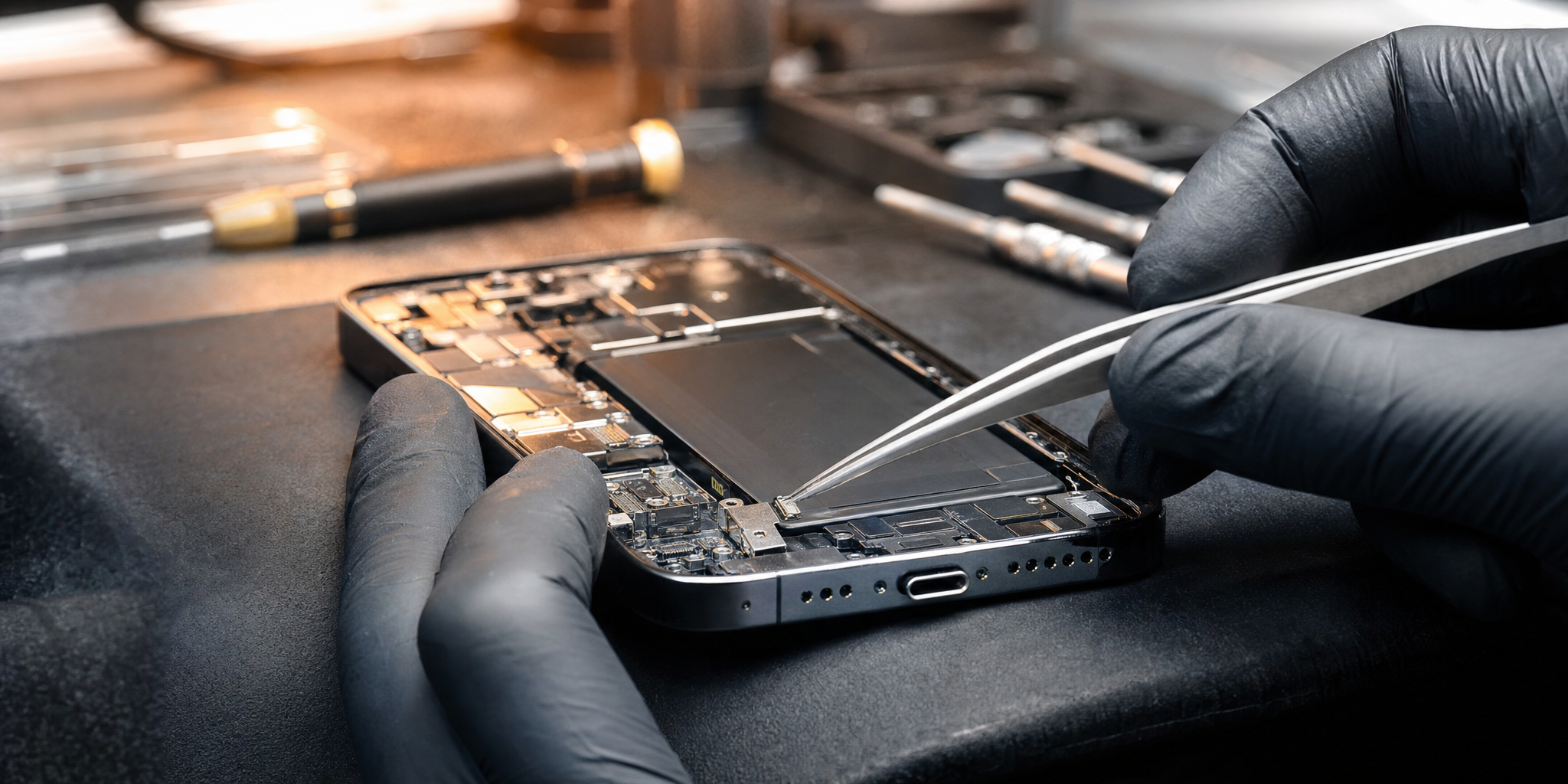 Dépannage iPhone 17 Pro : Réparation Rapide du Connecteur de Charge
