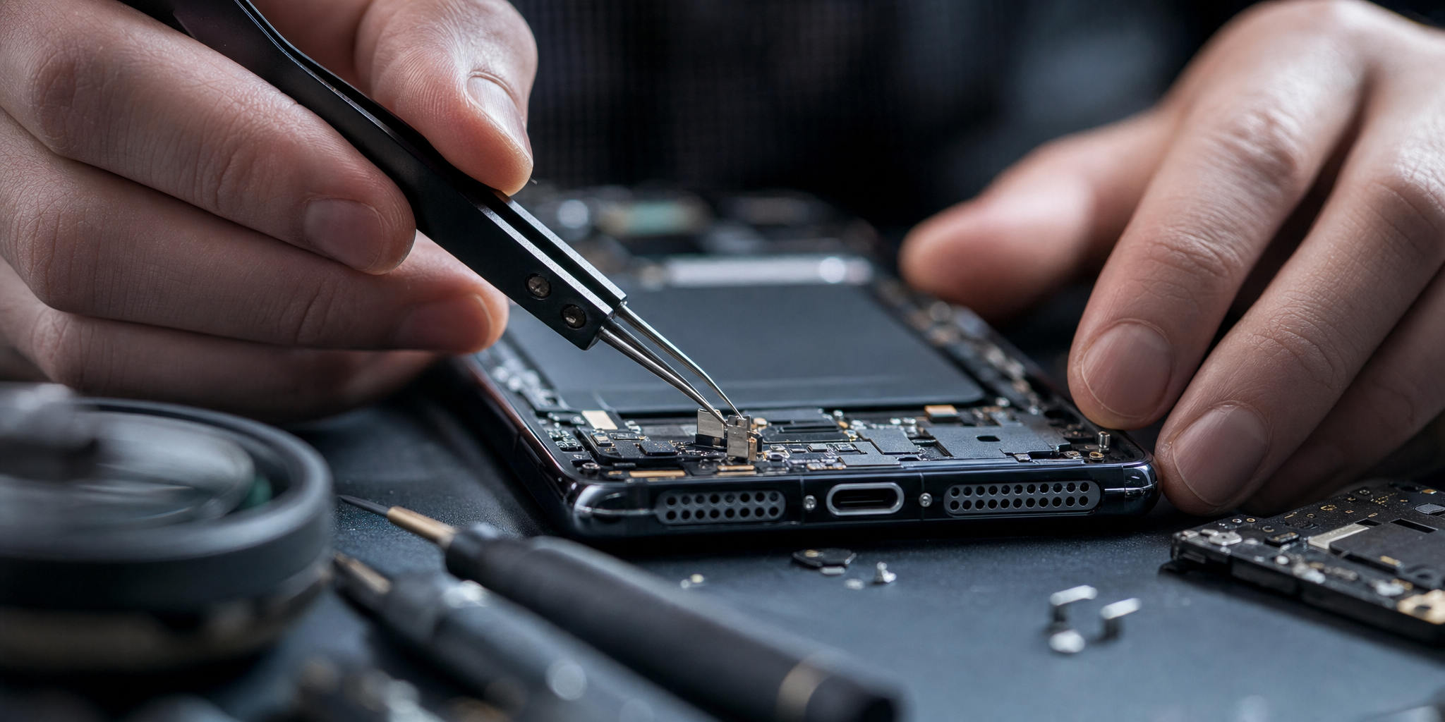Réparation du Port USB-C iPhone 18 à Hellemmes : Service Direct Mobile House