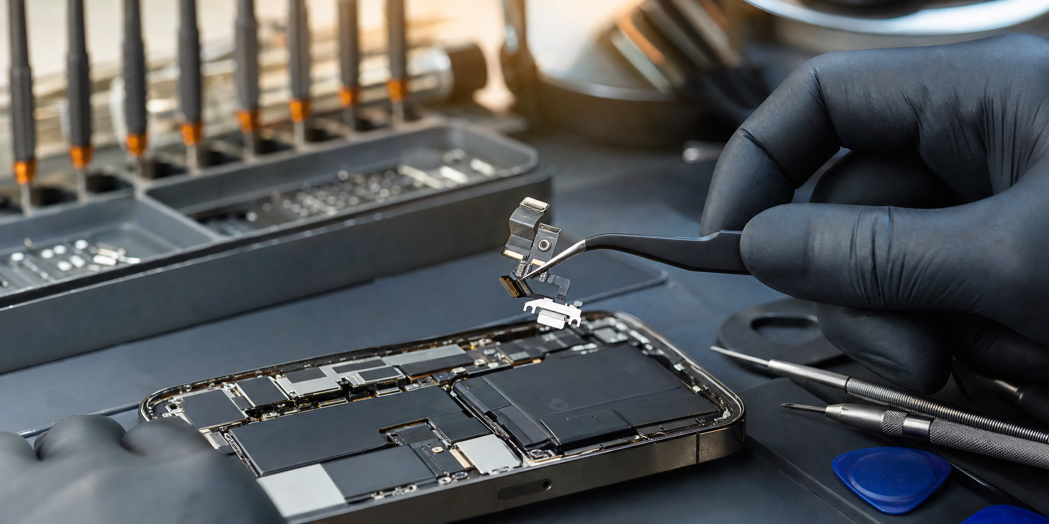 Dépannage iPhone 14 Pro : Changement Rapide du Connecteur de Charge