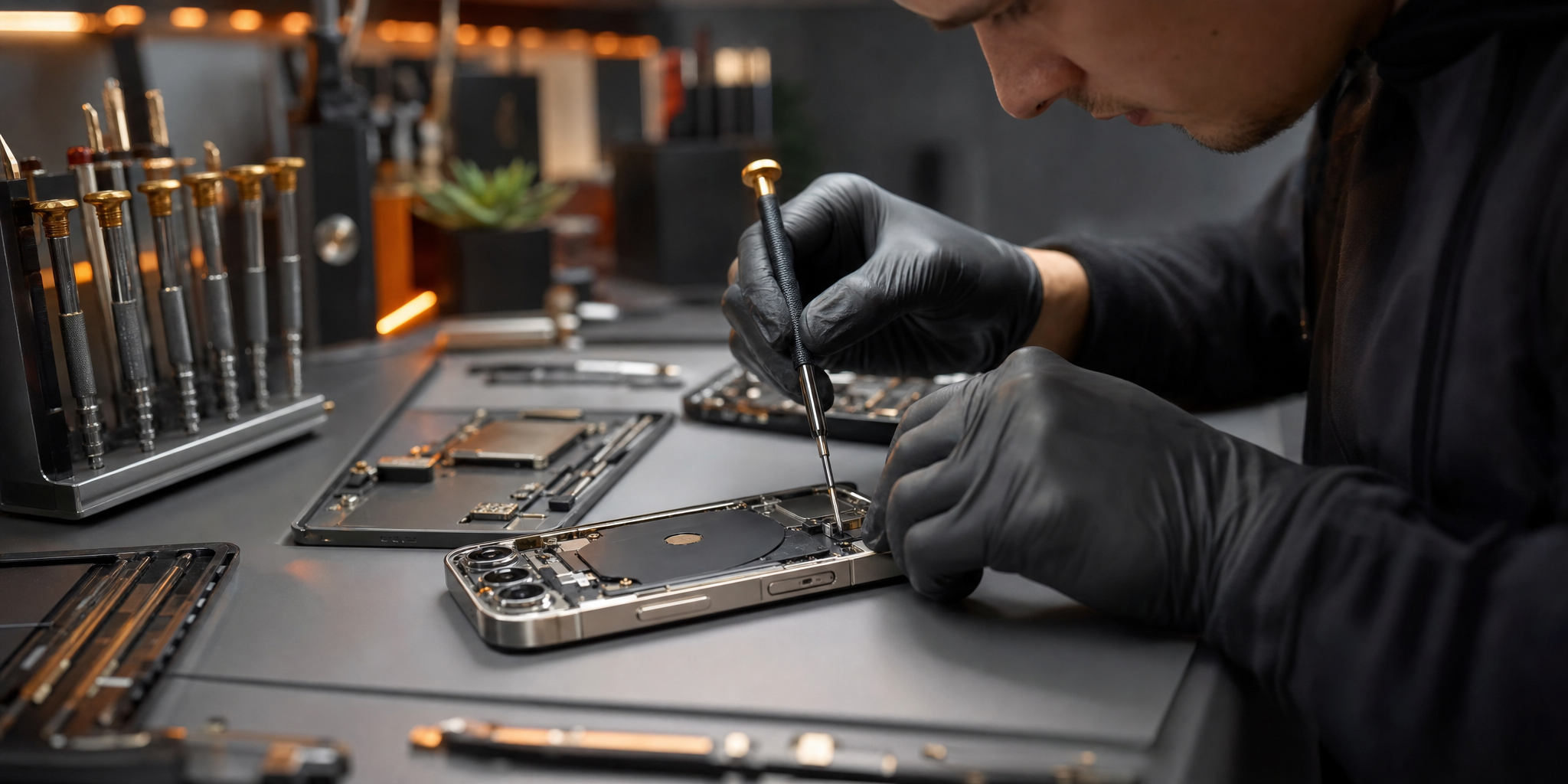 Express iPhone 17 Pro : réparation bouton power à Tourcoing par nos experts