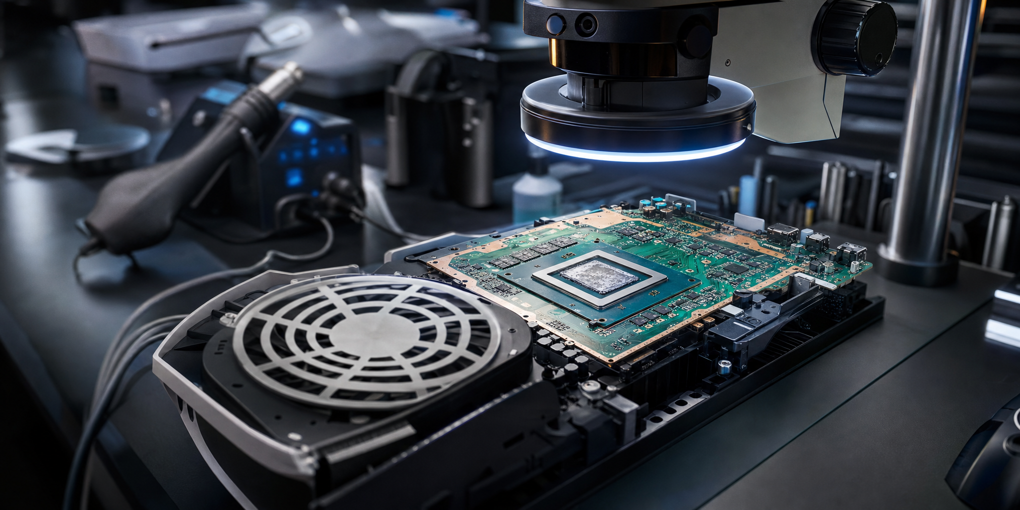 Réparation Console PS5 et Xbox Series : Surchauffe, Port HDMI et Micro-Soudure d'Experts