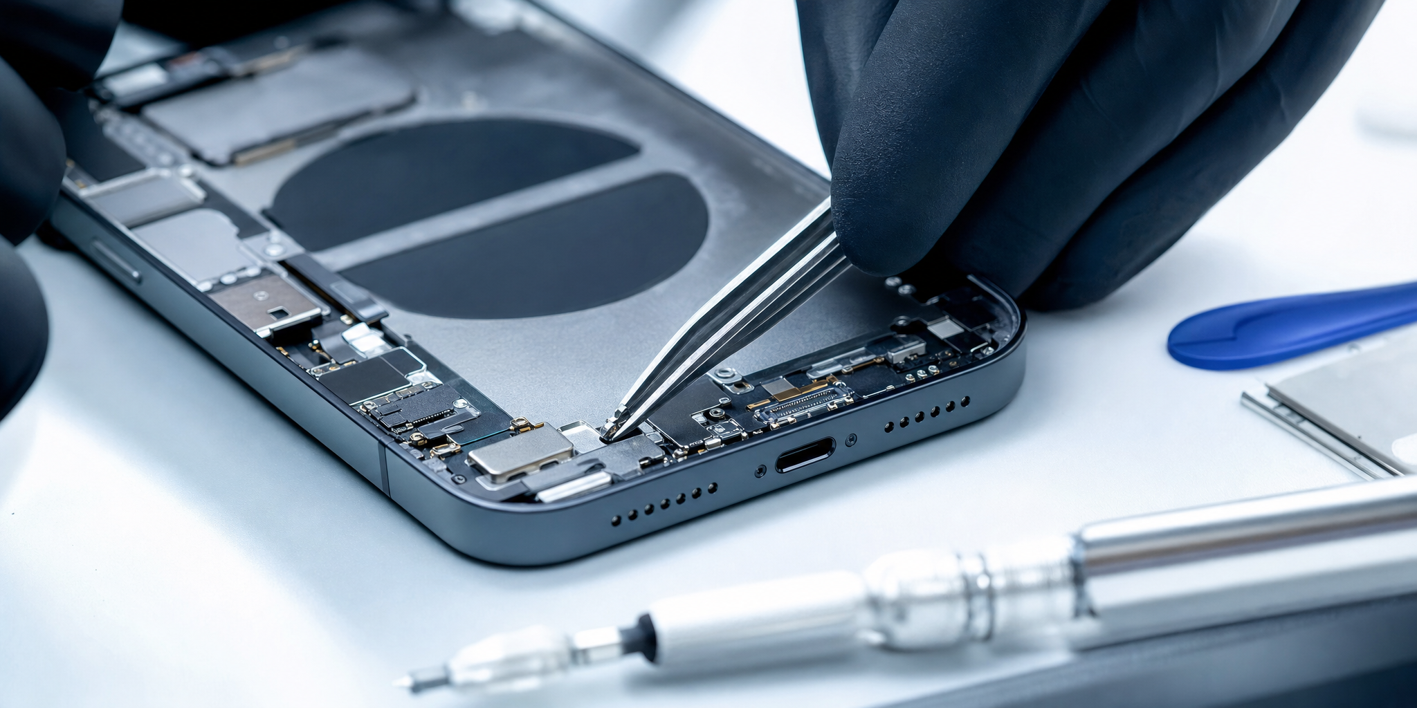 Dépannage iPhone 15 : Remplacement de Châssis Rapide à Roubaix