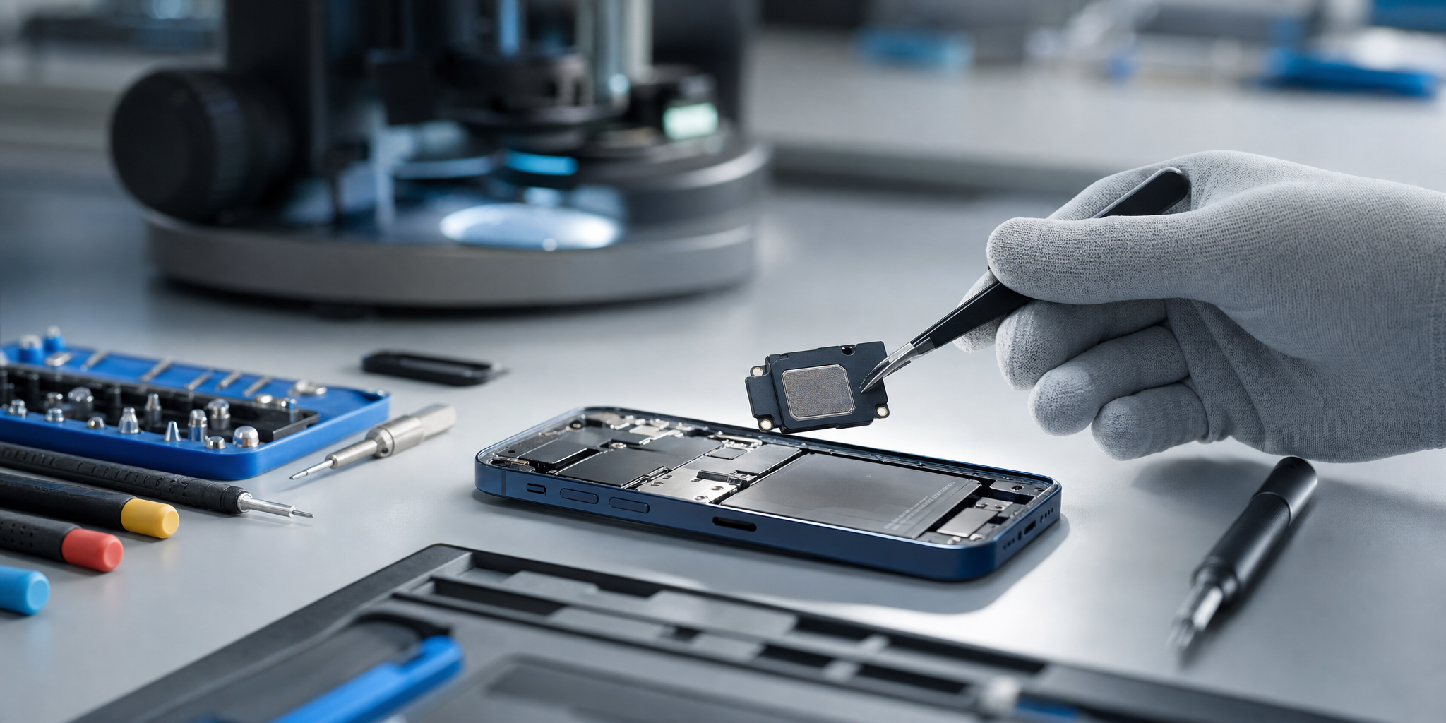 Dépannage iPhone 13 : Remplacement de haut-parleur rapide et garanti