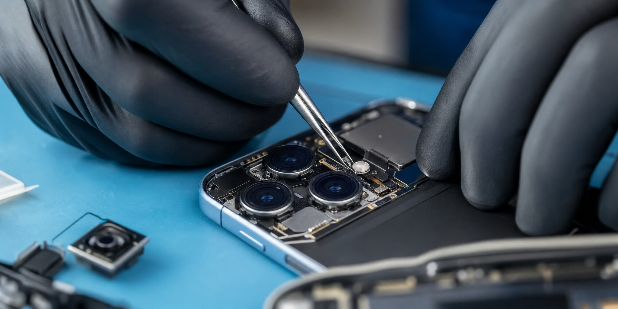 Réparation et Changement Caméra Arrière iPhone 16 à Lille Centre : Expertise Mobile House