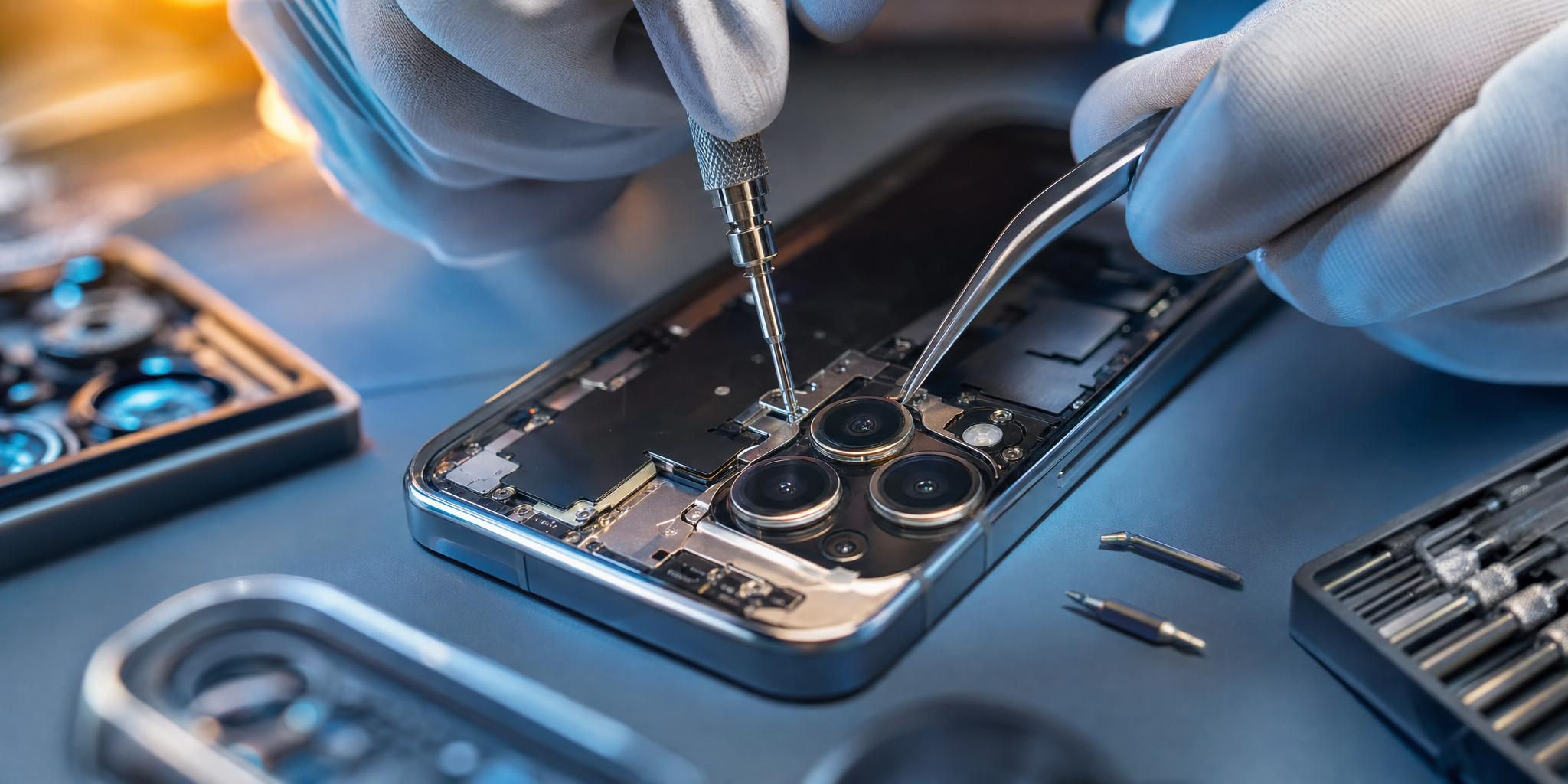 Réparation et Remplacement Caméra Arrière iPhone 16 Pro à Marcq-en-Barœul : Service Express