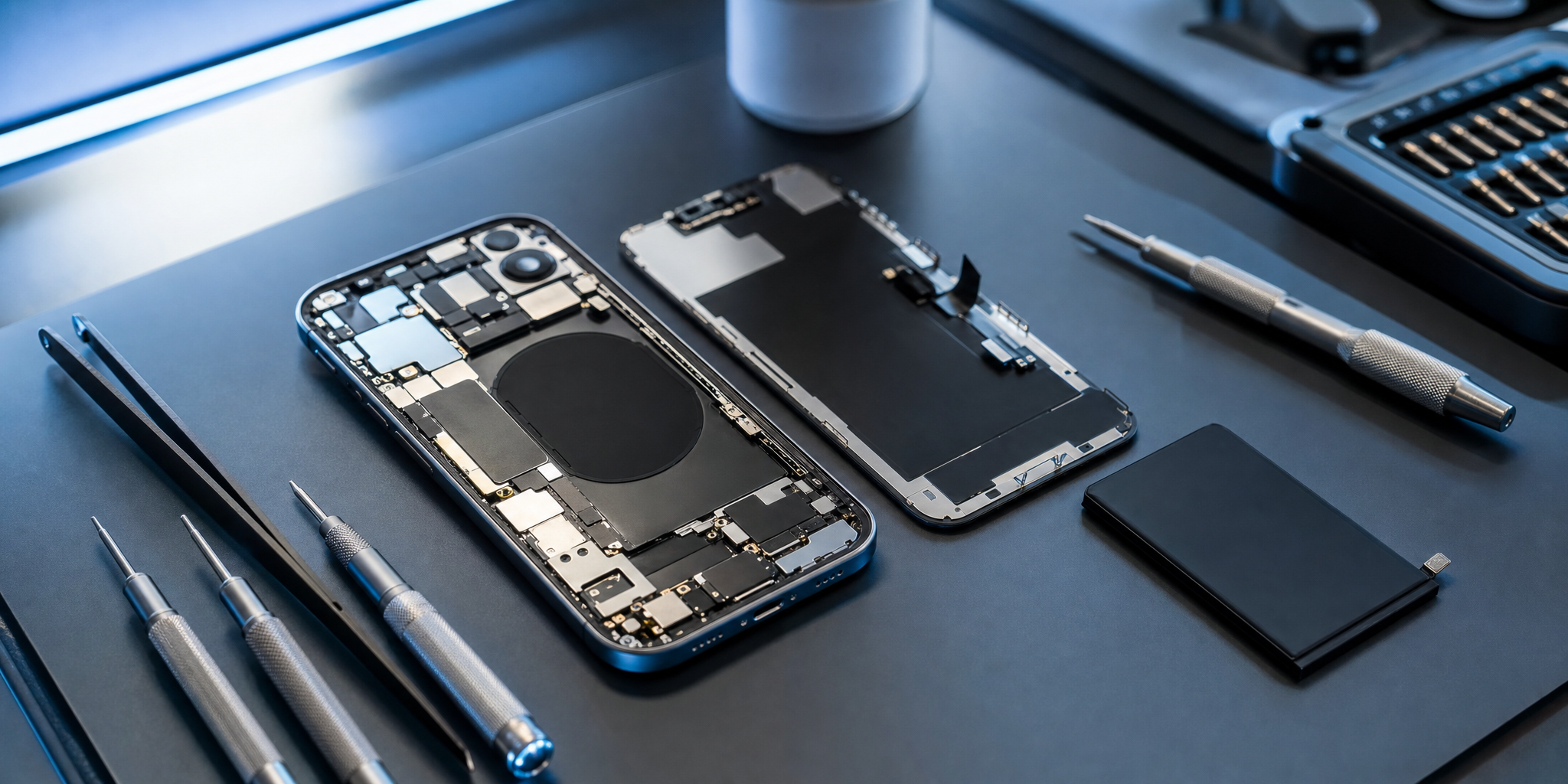 Changement de batterie iPhone 15 à Lambersart : Expertise & Service Flash Mobile House
