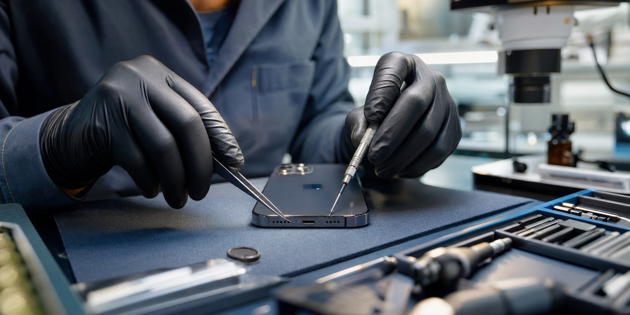 Dépannage iPhone 14 Pro : Remplacement Rapide du Connecteur de Charge