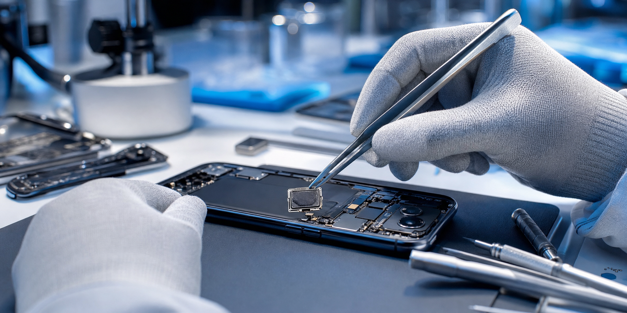 Remplacement du haut-parleur iPhone 18 à Wazemmes : L'expertise Mobile House