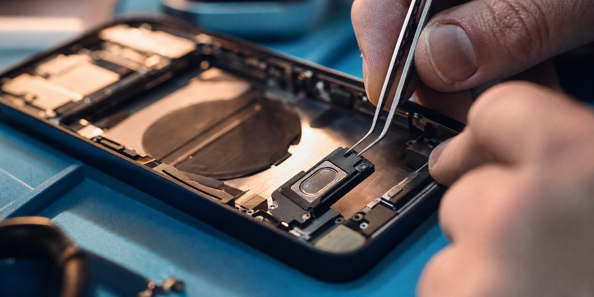 Remplacement du Haut-Parleur iPhone 13 : Diagnostic et Réparation Express par Mobile House